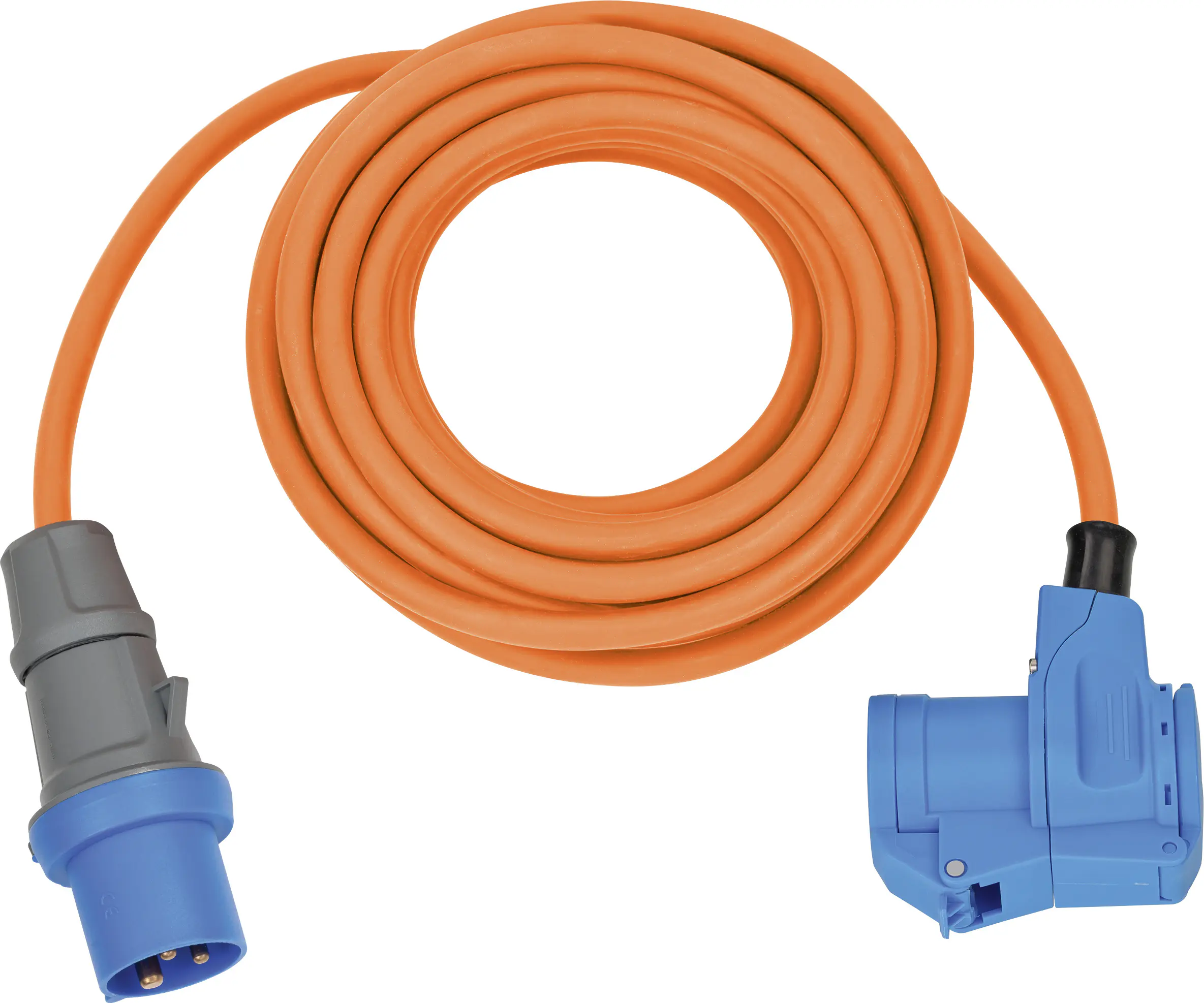 Brennenstuhl CEE-Verlängerungskabel 10 m, orange, CEE-Stecker