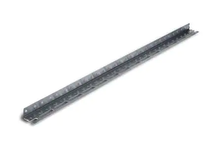 Knauf Alu-Eckschutzprofil silber, 23,5 x 23,5 x 0,5 mm, 2,5 m lang