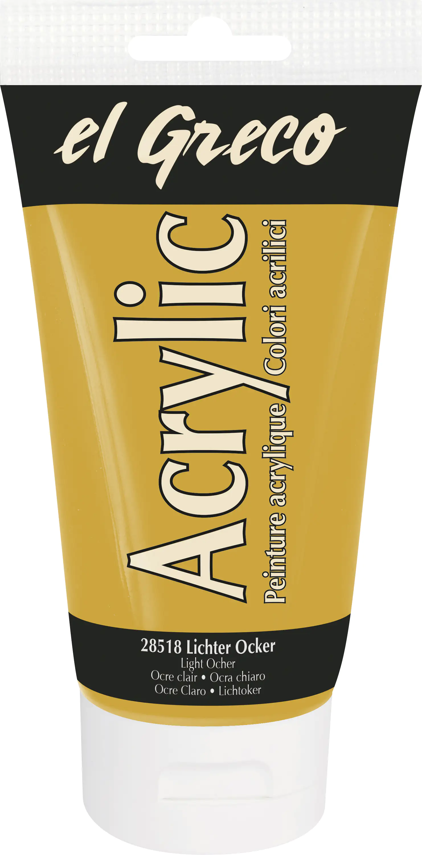 Kreul el Greco Acrylic Tube lichter Ocker 150 ml