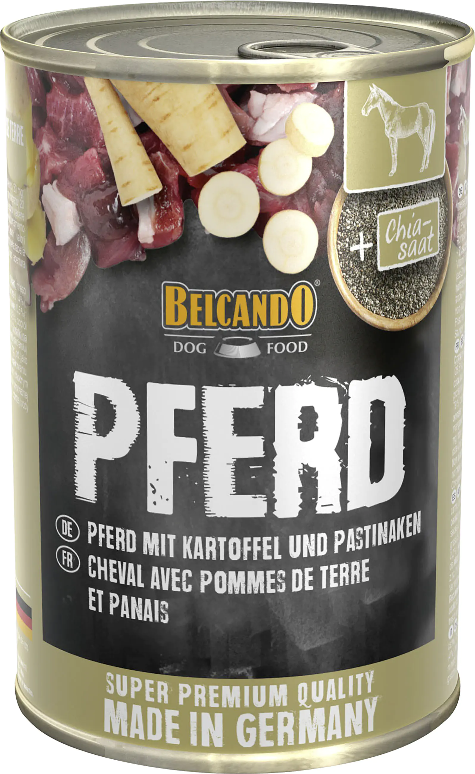 Belcando Hundenassfutter Adult getreidefrei 400 g Pferd & Kartoffel