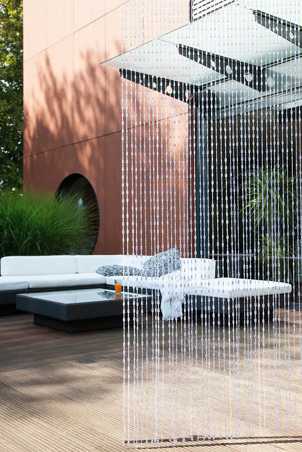 Conacord Türvorhang Kristal transparent 90 x 200 cm