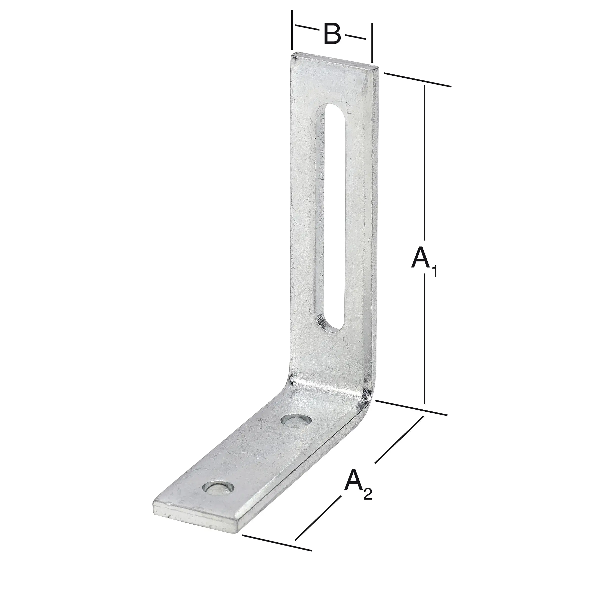 Vormann Verstellwinkel verzinkt 80/65 x 20 mm