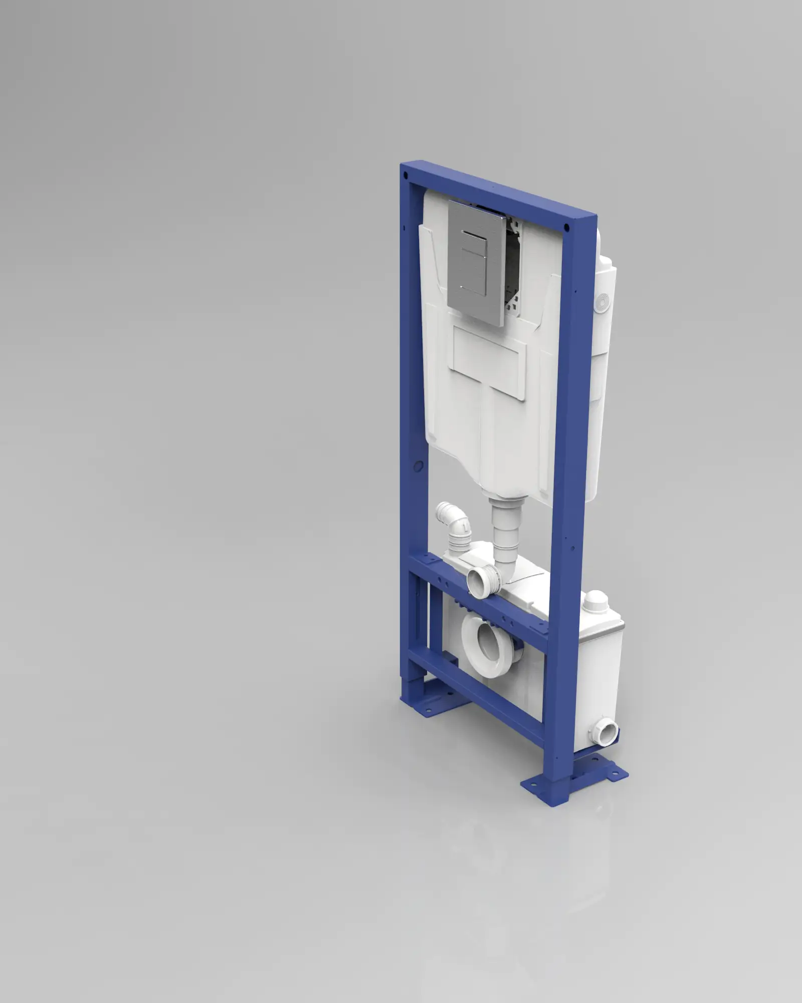 Setma Vorwandelement mit Kleinhebeanlage Waterwall Komplett-Set