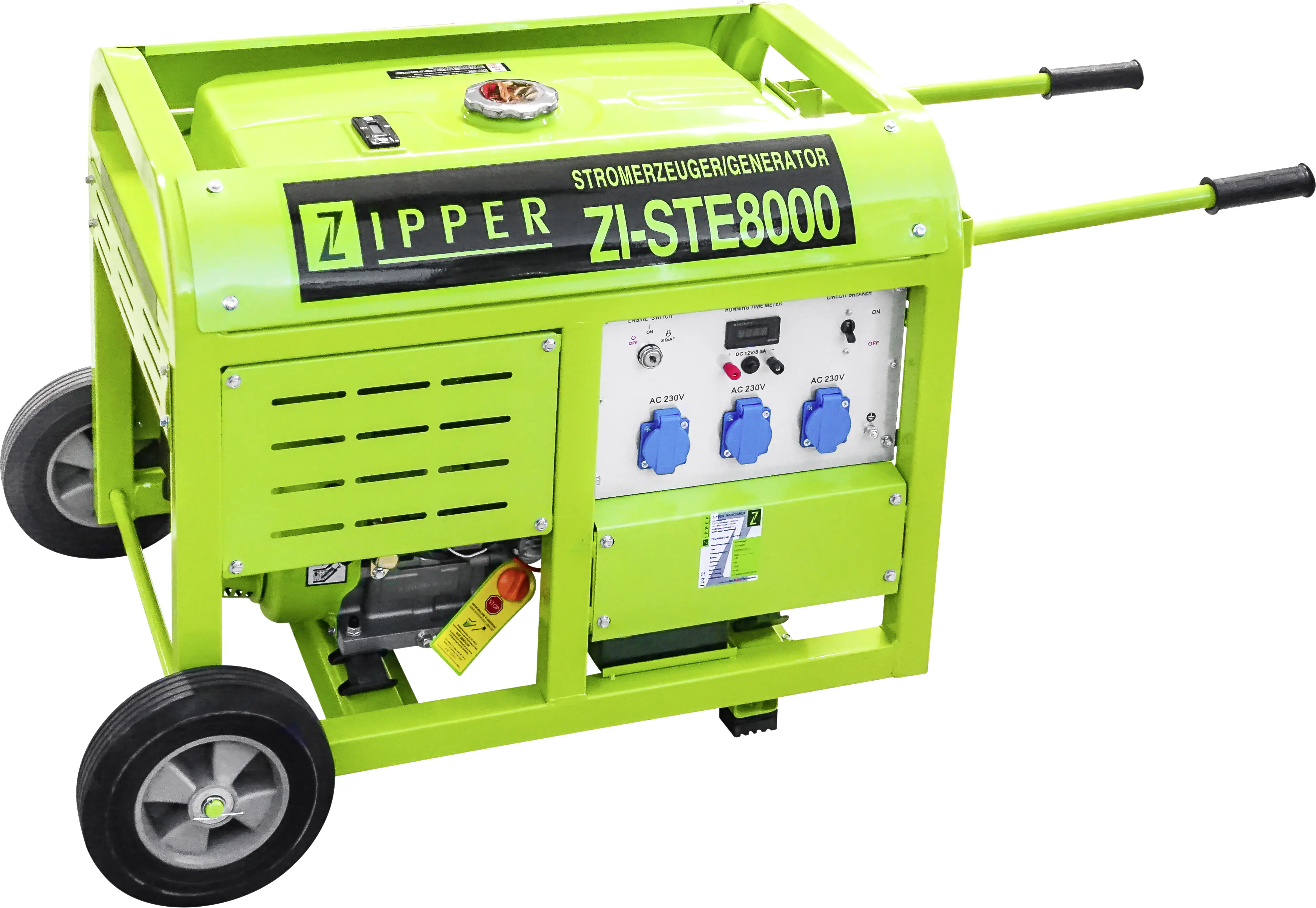 Zipper Stromerzeuger ZI-STE8000 7000 W Benzin