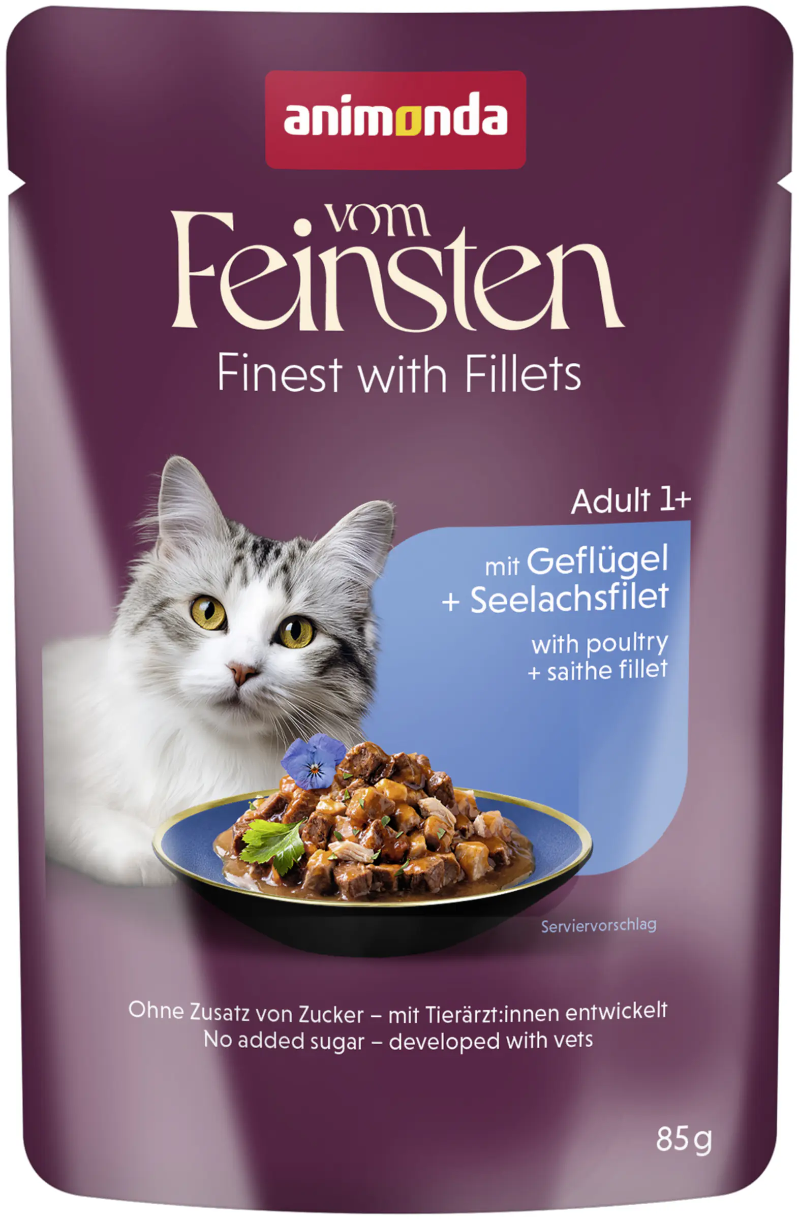 Animonda Katzenfutter Vom Feinsten Geflügel 85 g