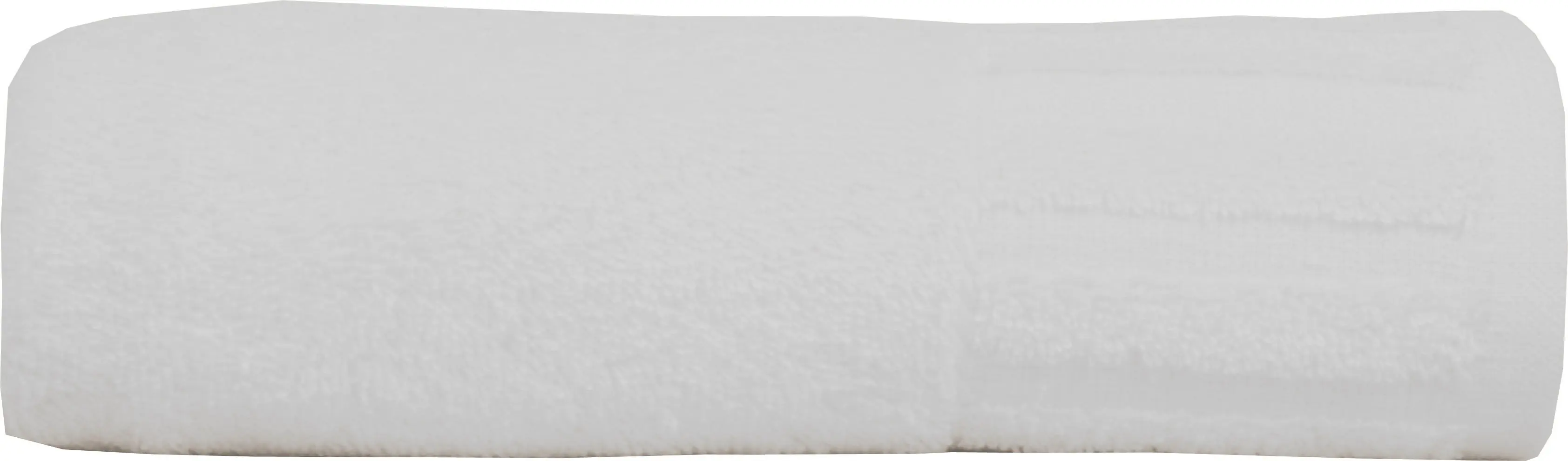 Duschtuch uni weiß 70 x 140 cm