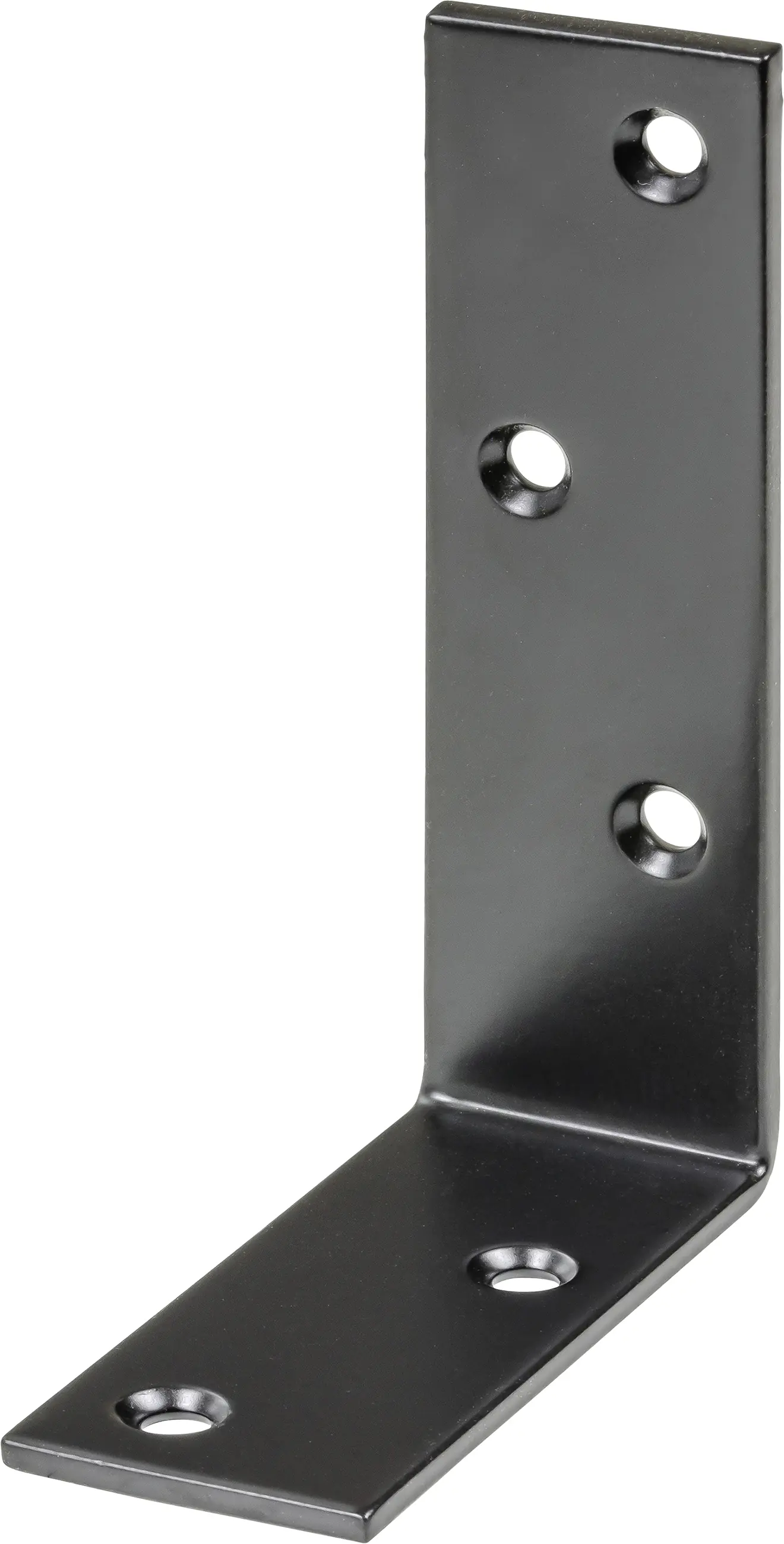 Vormann Balkenwinkel 80 x 40 x 30 mm Stahl schwarz stark