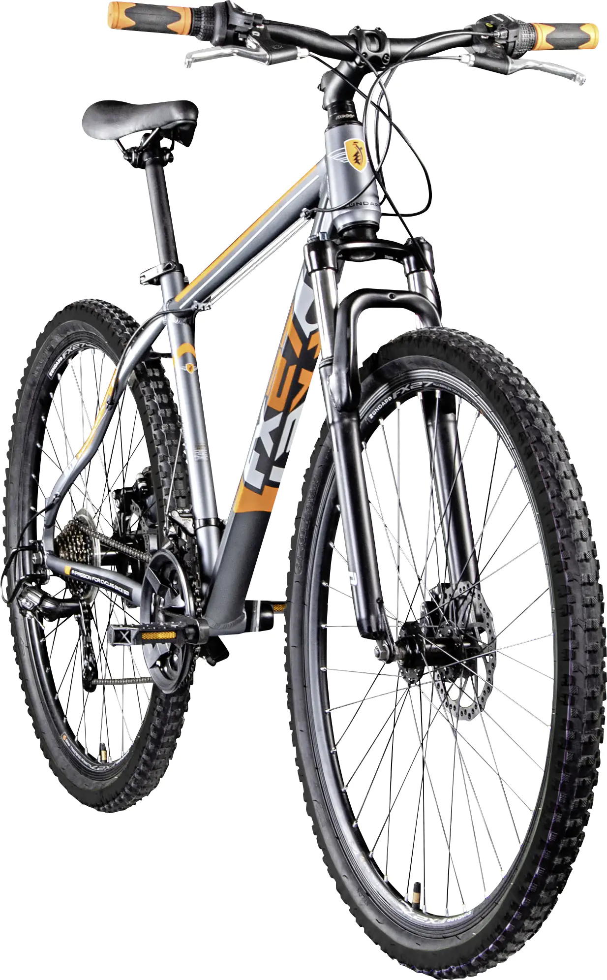 Zündapp Mountainbike FX27 27,5 Zoll RH 48 cm 21-Gang grau orange