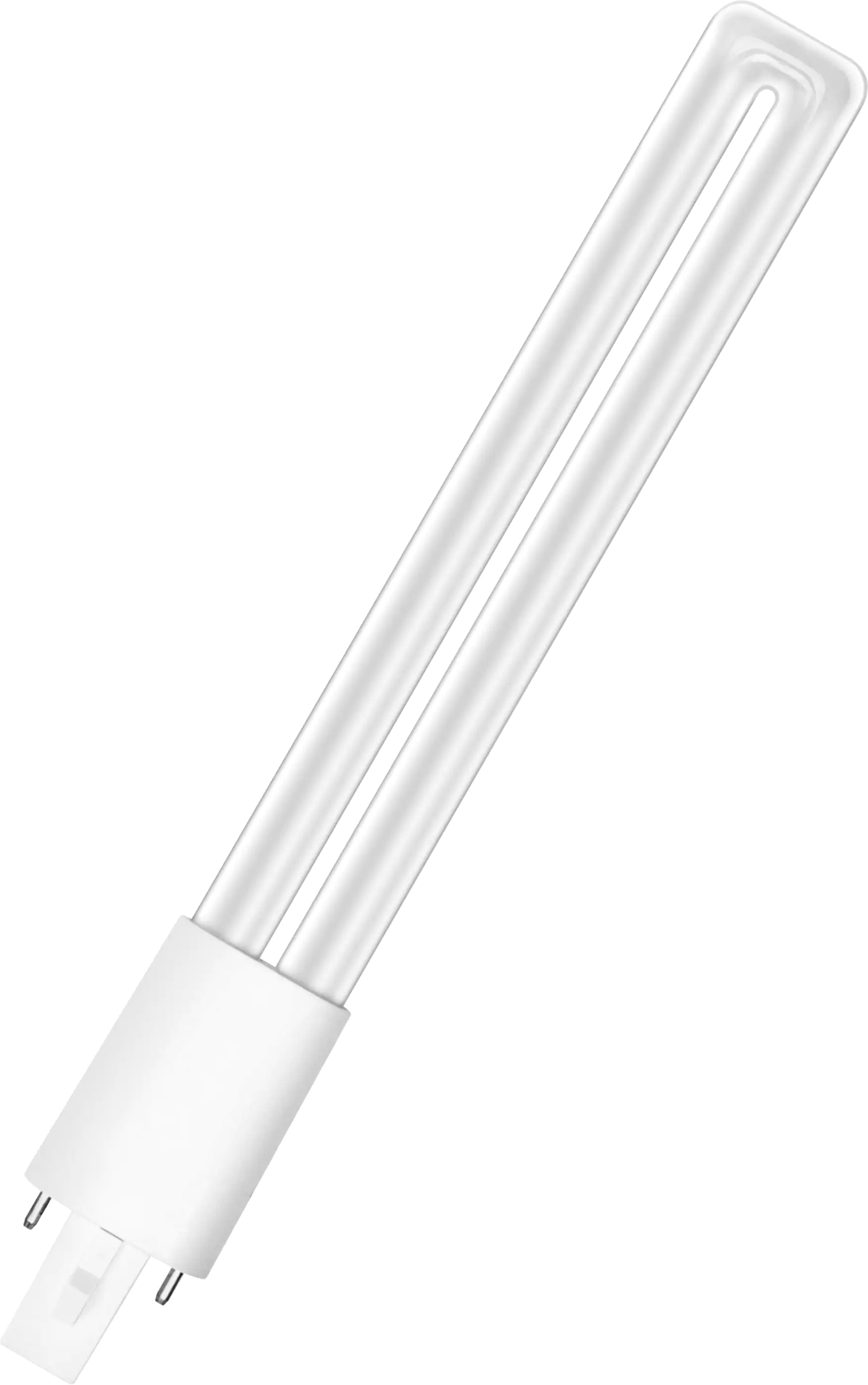 Osram LED Stablampe Ersatz Dulux S11 G23 6W warmweiß, weiß matt