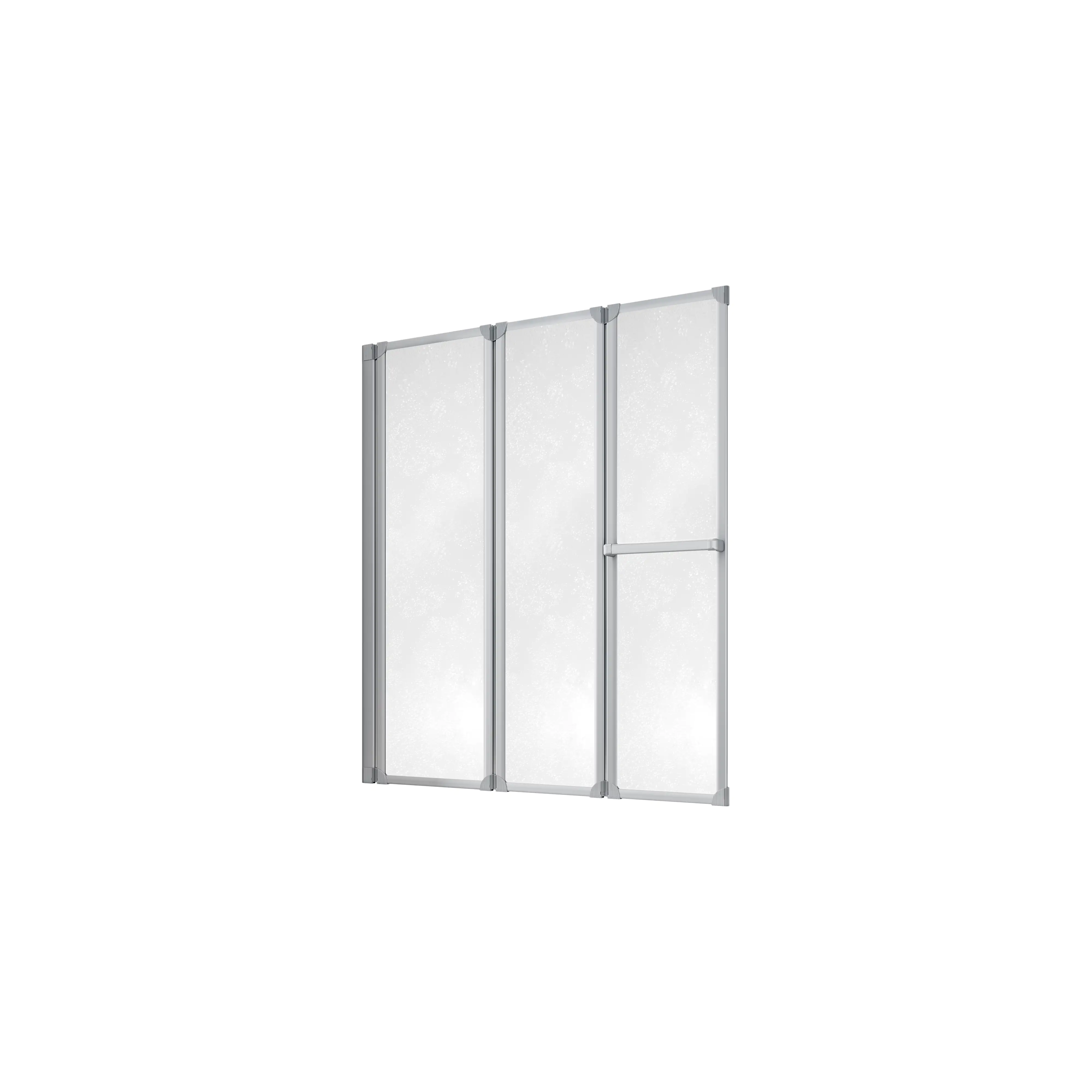 Schulte Badewannenaufsatz D1510 3-tlg. 126,8x140 cm