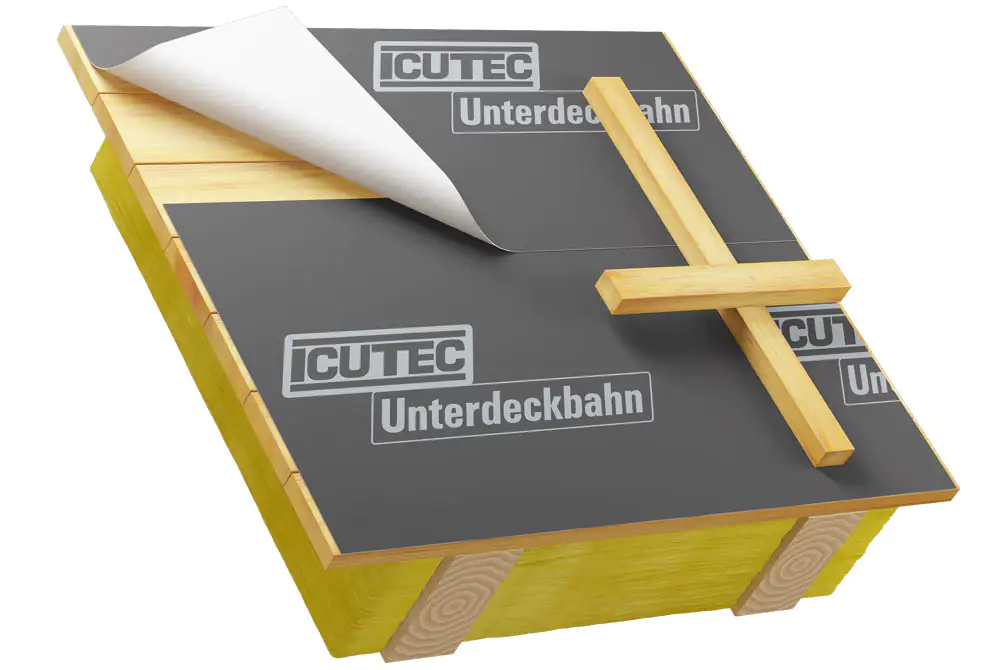 ICUTEC Unterdeckbahn 25 x 1 m = 25 m² schwarz