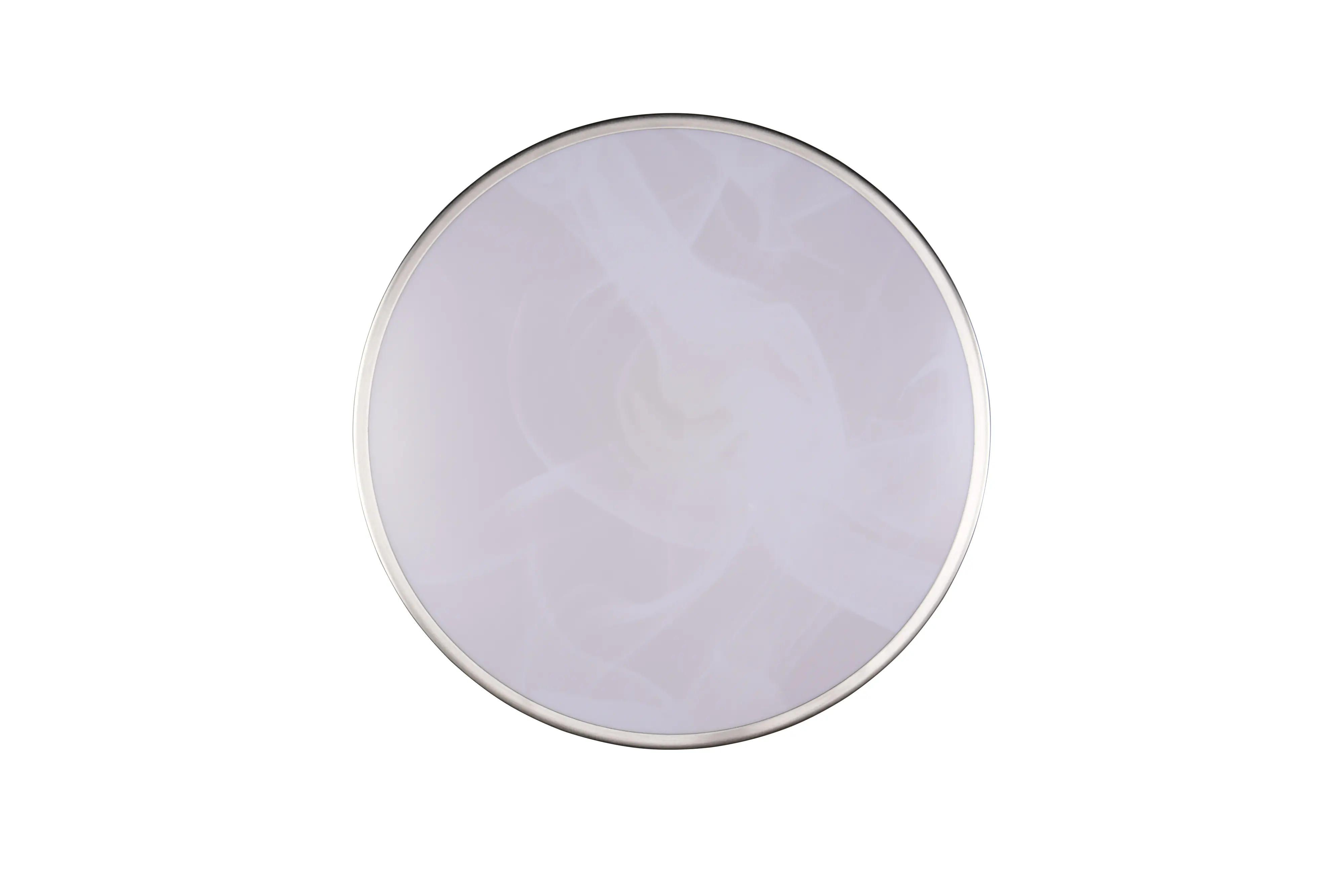 Trio LED-Deckenleuchte Fena Ø38,5 cm Nickel matt DIP-Switch