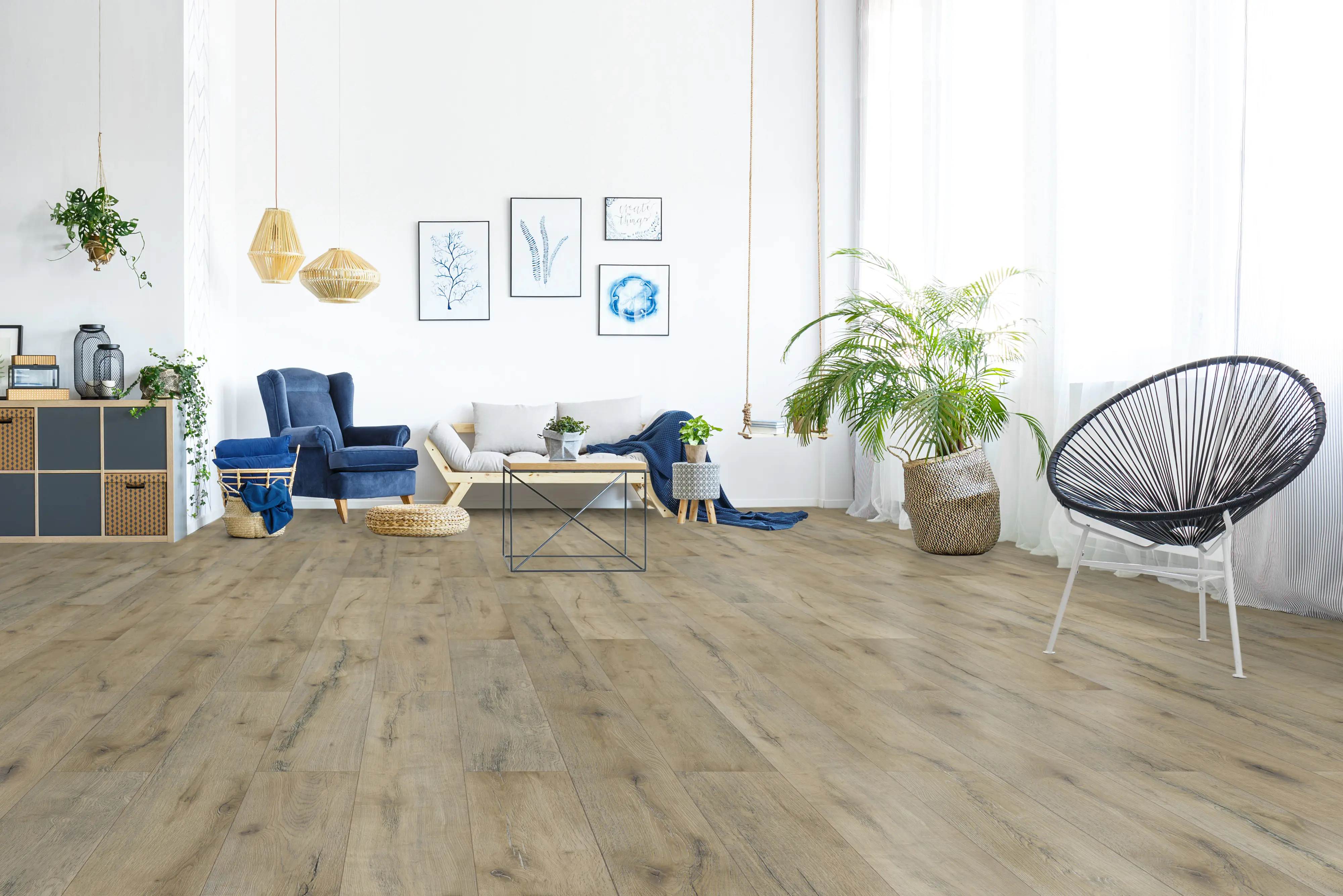 Classen Vinylboden Risseiche dunkel Landhausdiele