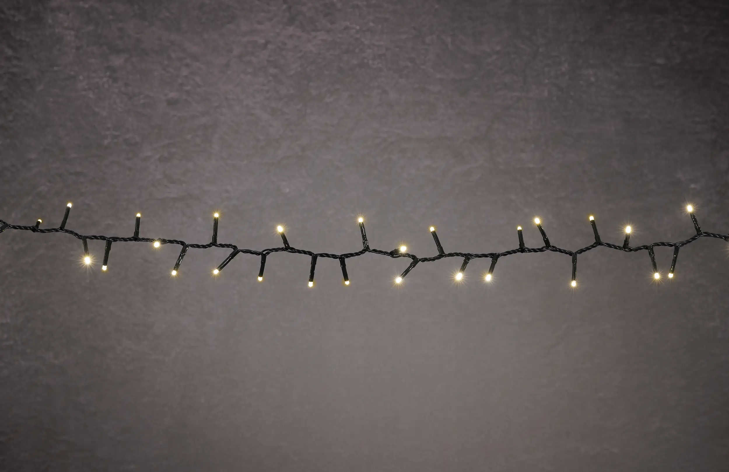 TrendLine LED-Lichterkette Premium Außen 43,6 m warmweiß mit Timer, Dimmer