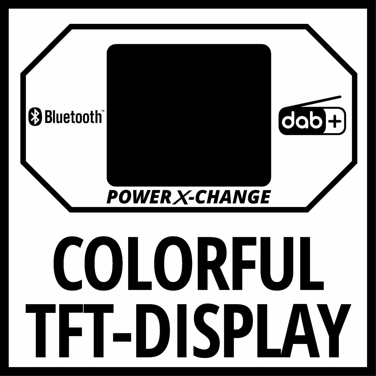 Einhell Expert Baustellenradio Akku-Radio TE-CR 18 Li DAB+/FM/BT Solo