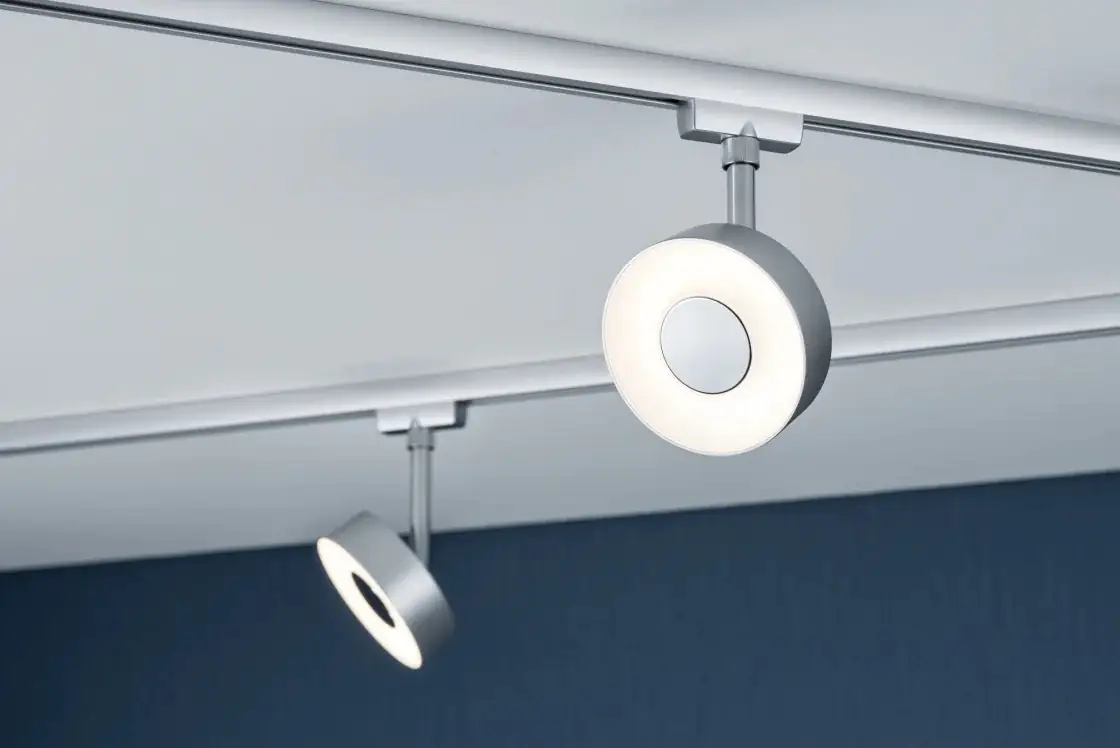 Paulmann URail LED Schienenspot Circle 14,7 x 9,8 cm warmweiß