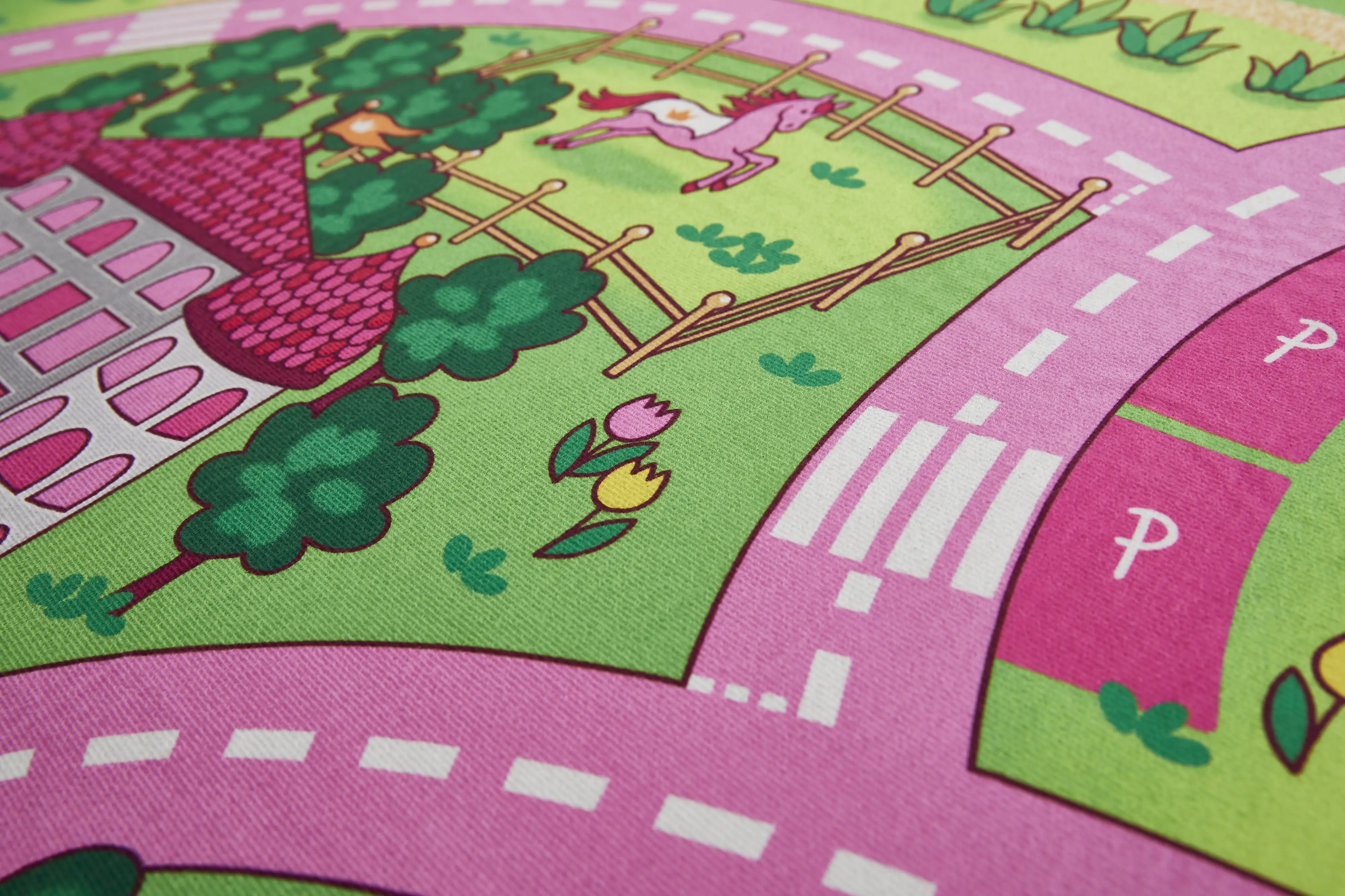 Andiamo Kinderteppich Straßenteppich Wonderland 100 x 150 cm