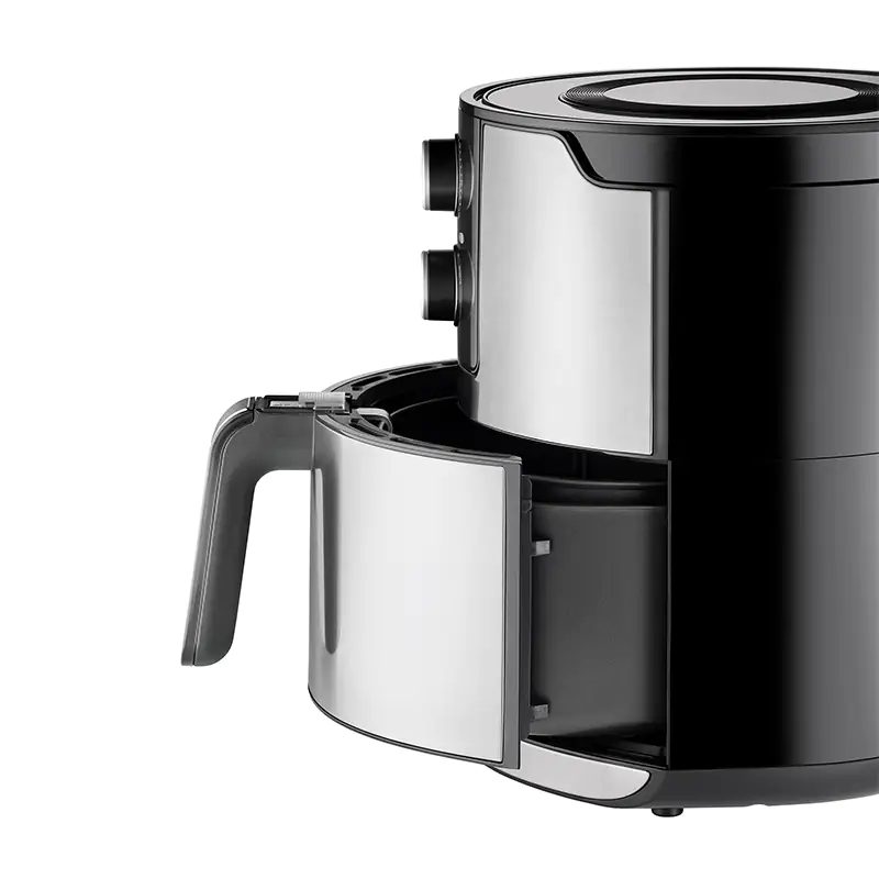 Unold Heißluftfritteuse XL 5 L 1400 W edelstahl 