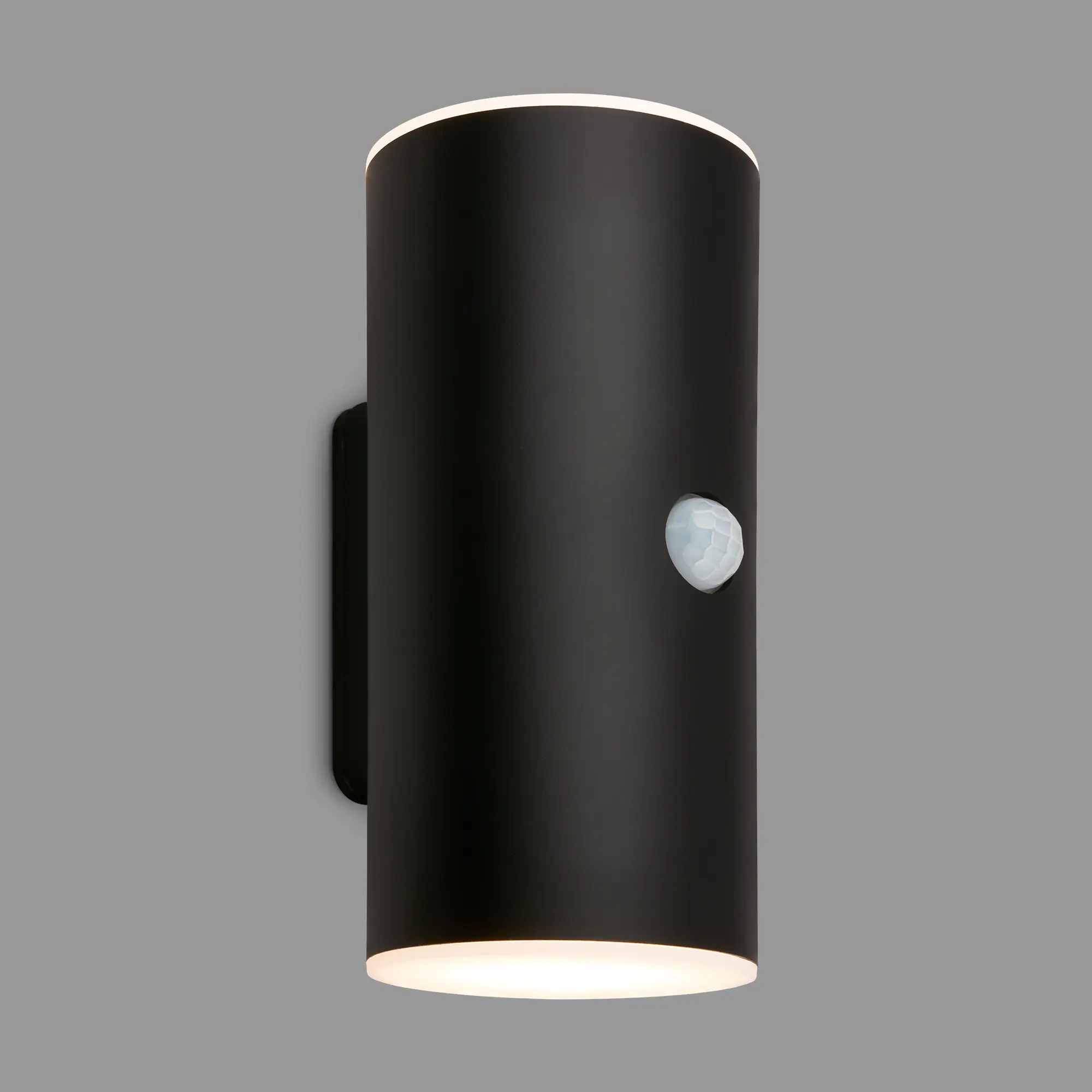 Briloner LED Akku-Außenwandleuchte Lima  6W schwarz Bewegungsmelder warmweiß