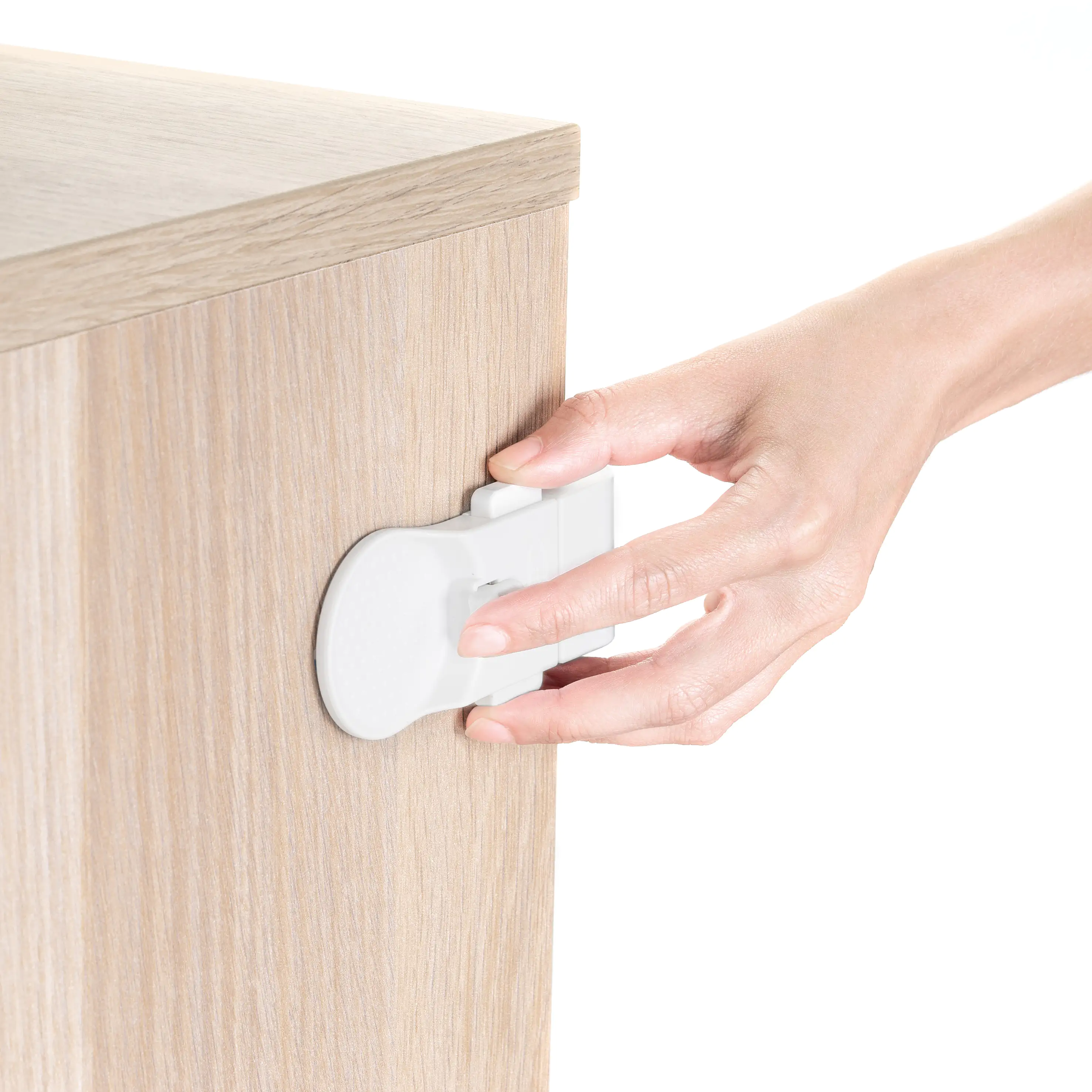 Reer Schrank- und Schubladensicherung extern weiß, 1 Stück