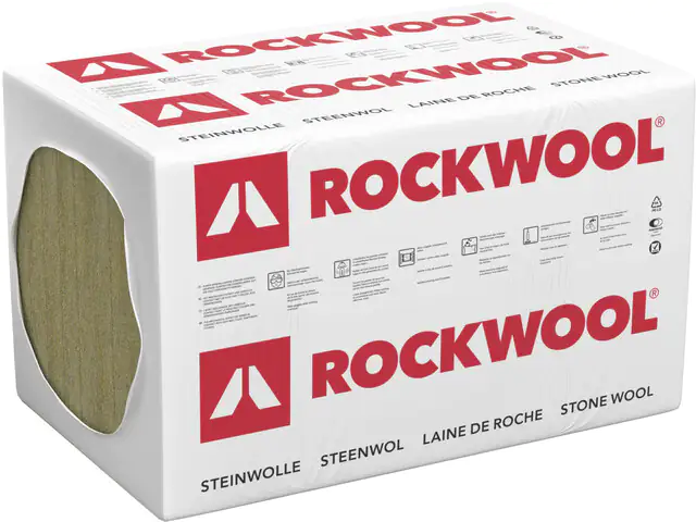 Rockwool Dämmplatte Floorrock HP Steinwolle WLG 035 1000 x 625 x 20 mm