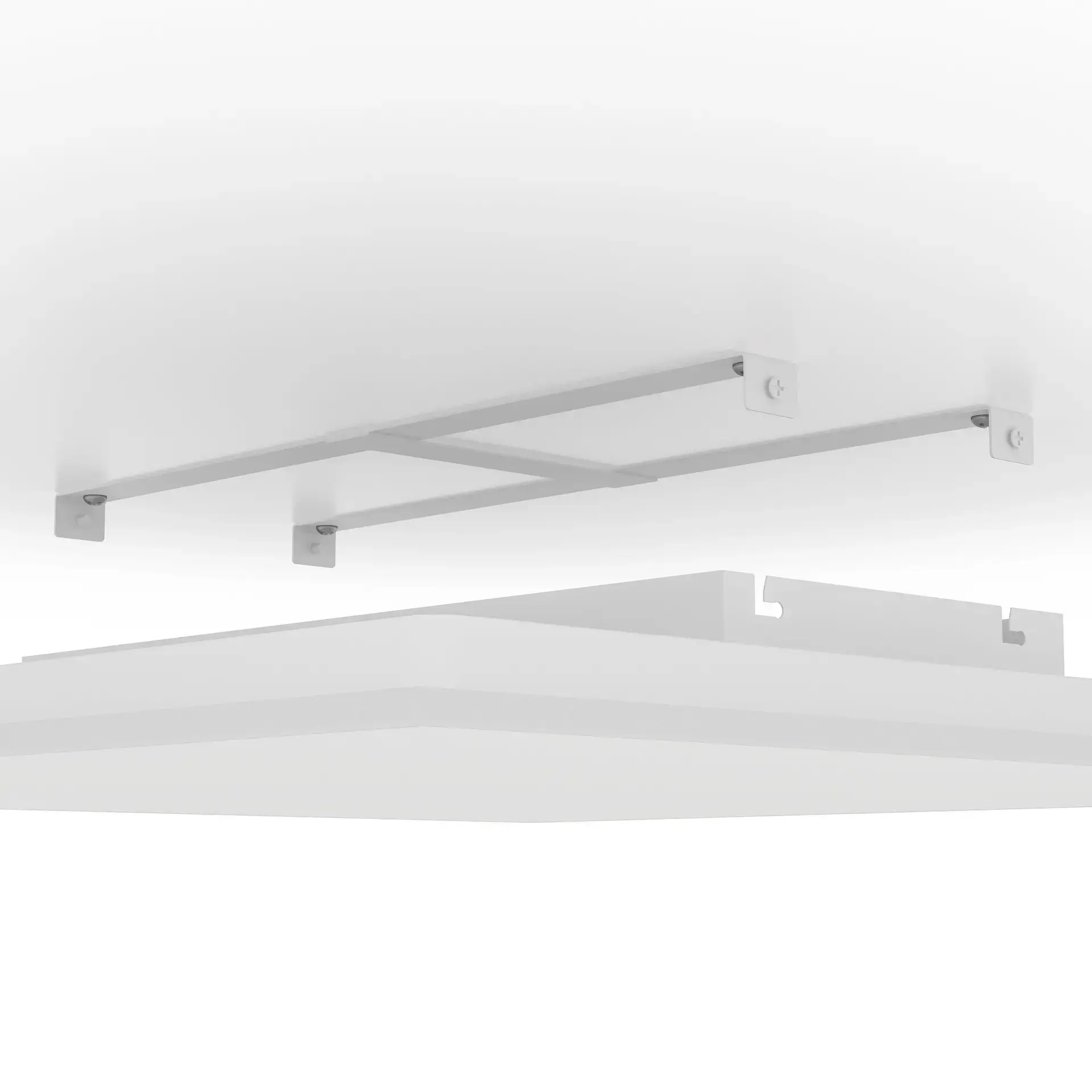 Eglo LED Deckenleuchte Moradillo-Z weiß 60 x 60 cm RGB dimmbar