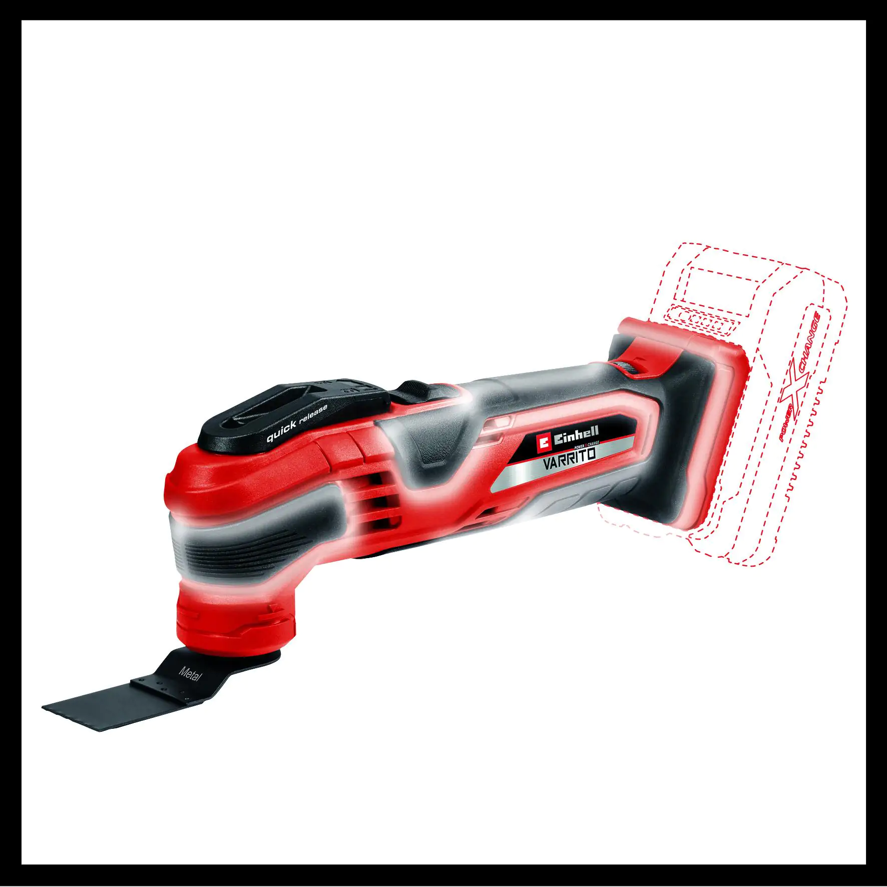 Einhell Akku-Multifunktionswerkzeug Varrito Solo 18 V