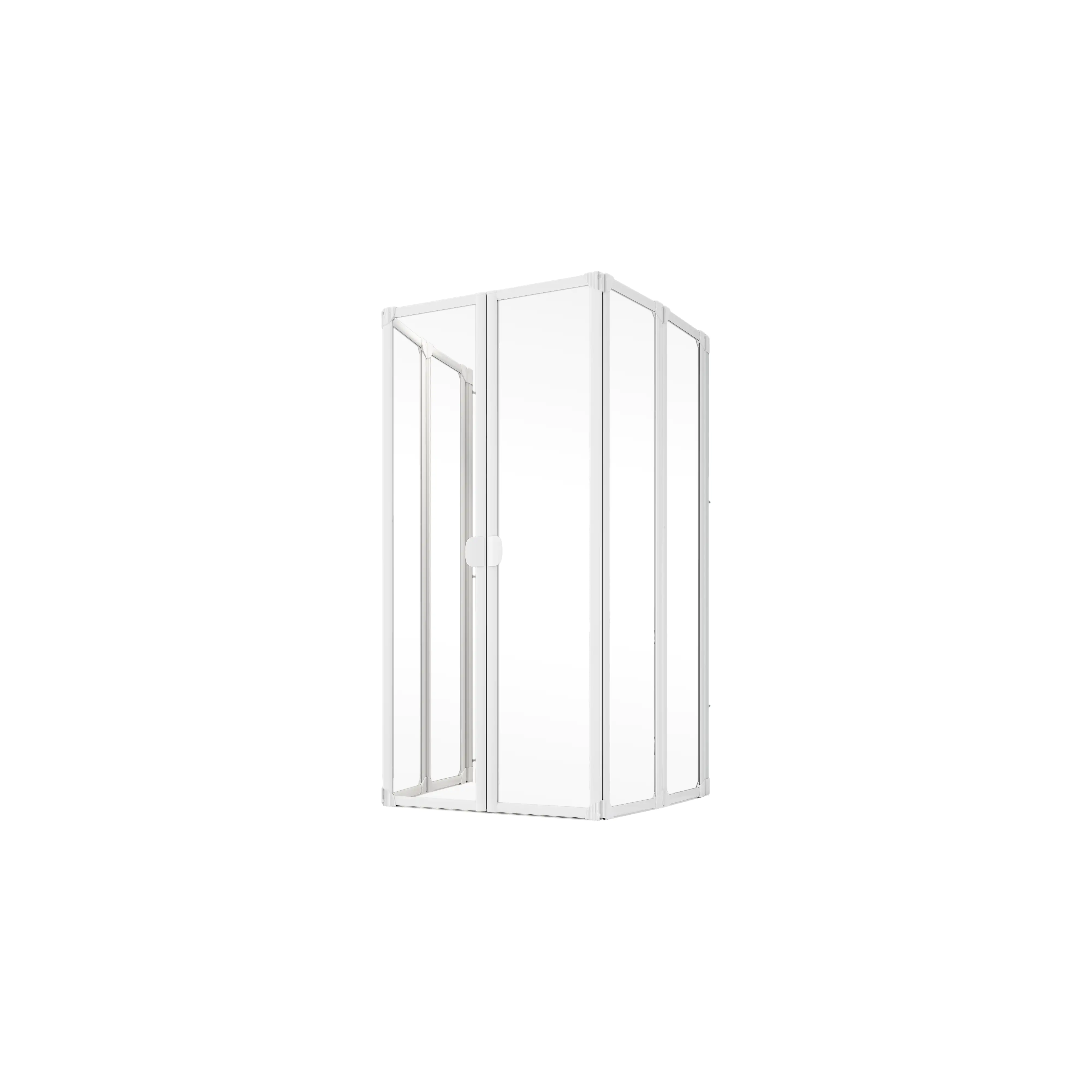Schulte Badewannenaufsatz D1700 2 x 3-tlg. 104 x 80 cm