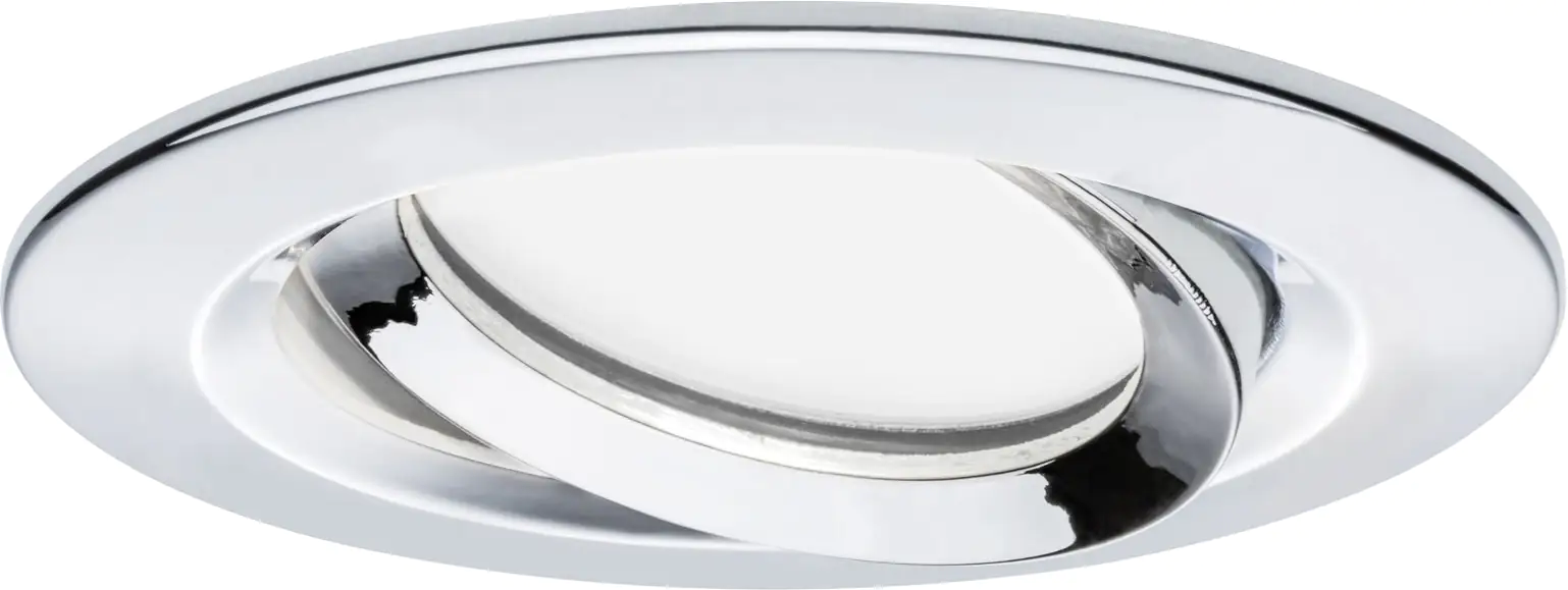 Paulmann LED Einbauleuchte Nova Plus chrom schwenkbar Ø 9,3 cm 