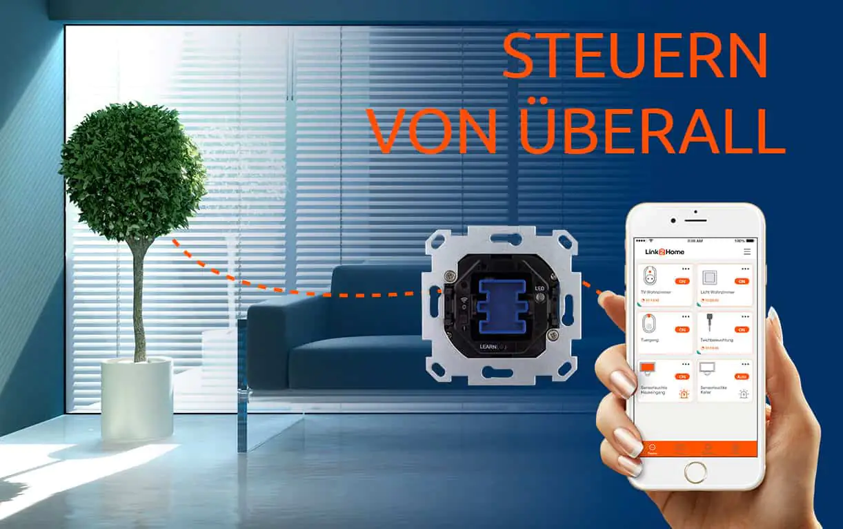 Link2Home WiFi Rolladenschalter komplett Link2Home Technik
