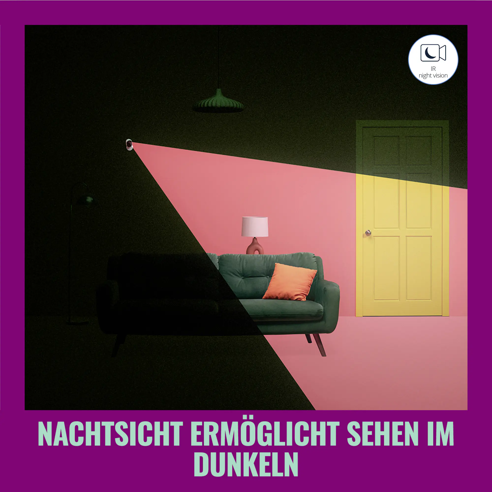 WiZ Sichheits-Kamera für Innen Wifi 1080 P