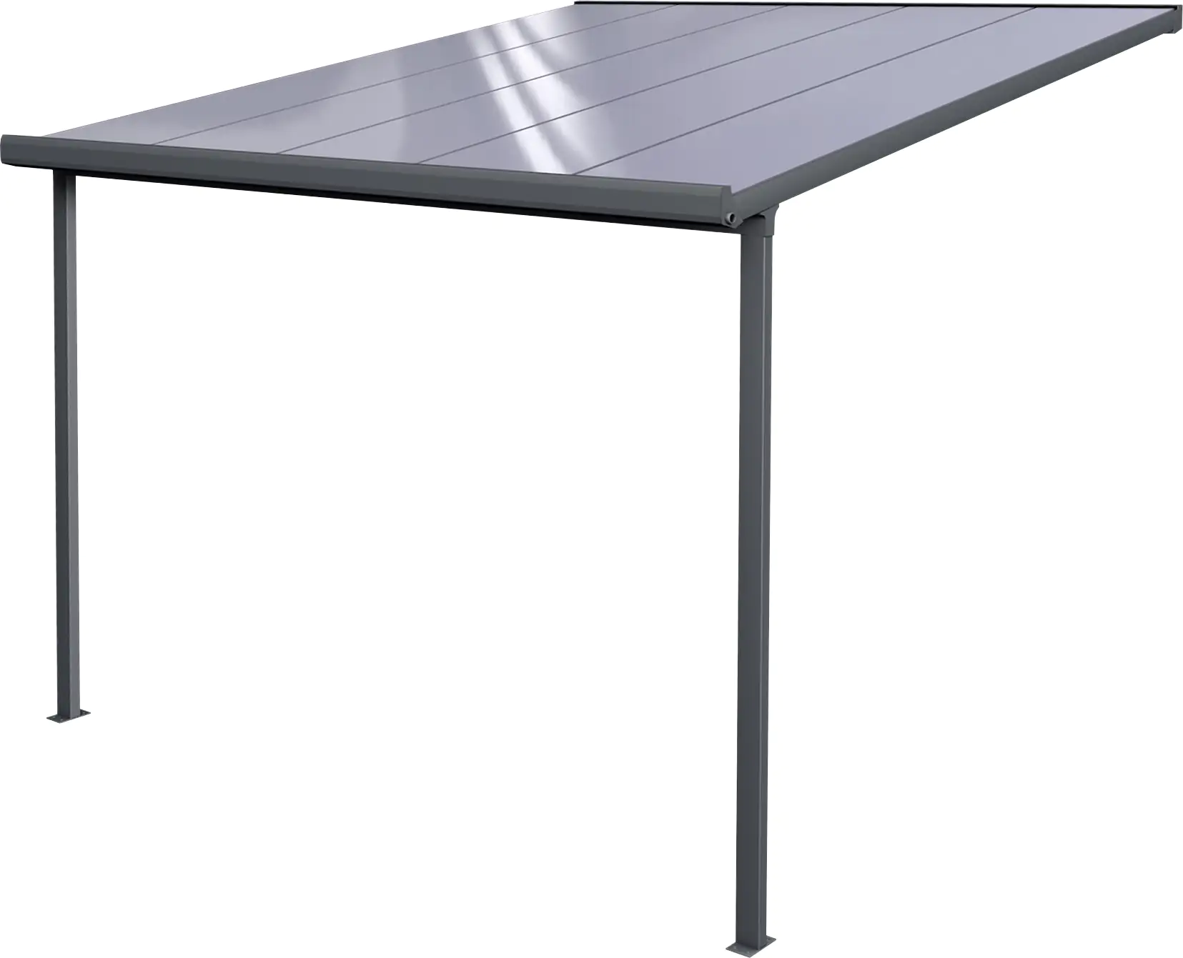 Gutta Terrassenüberdachung Basic 306x306cm anthrazit