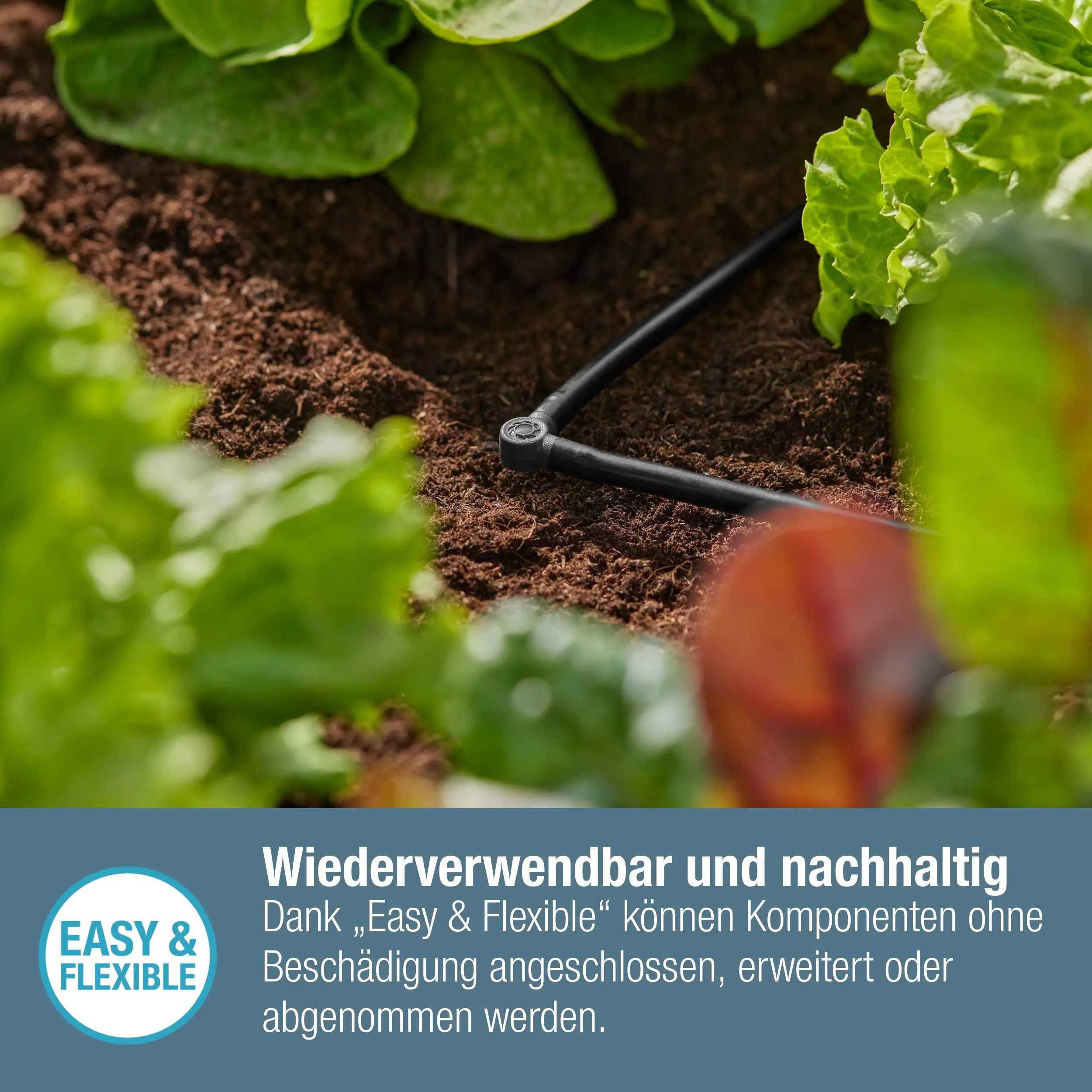Gardena L-Stück, 4,6 mm (3/16")