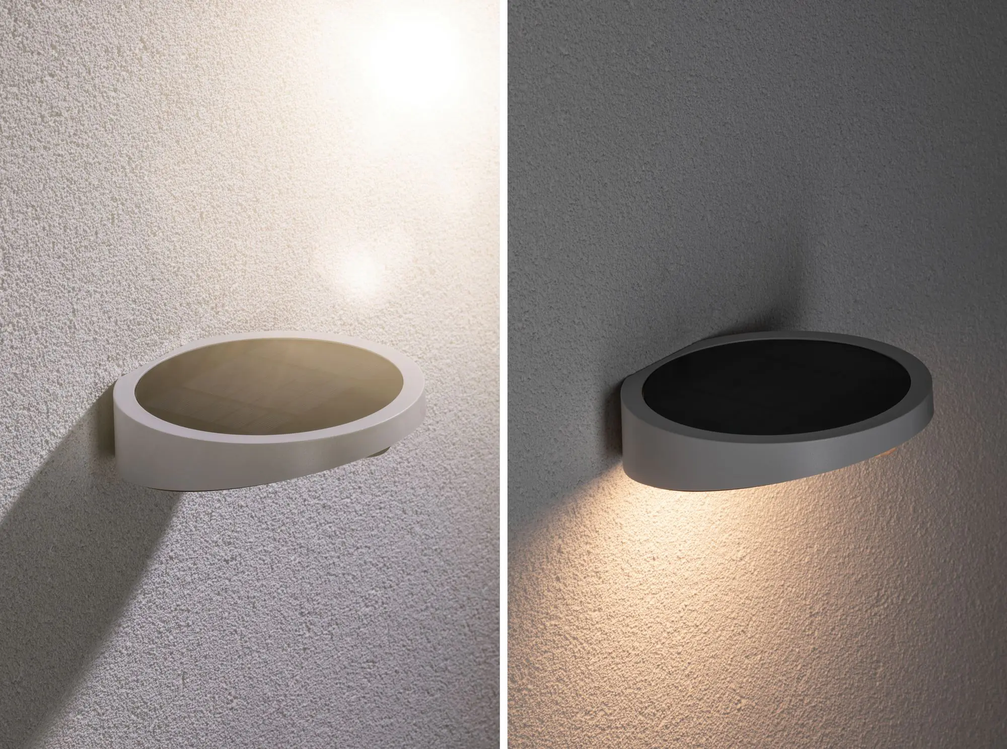 Paulmann LED Solar-Wandleuchte Ryse weiß warmweiß Bewegungsmelder