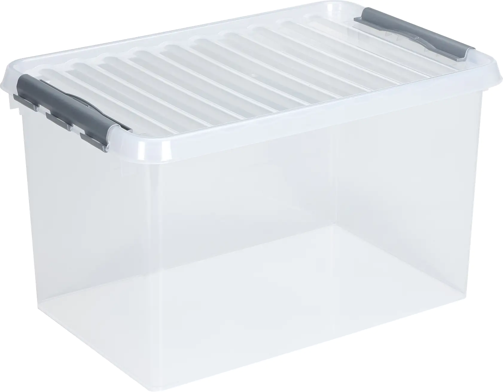 Sunware Aufbewahrungsbox Q-Line mit Deckel 60 x 40 cm 62 L transparent