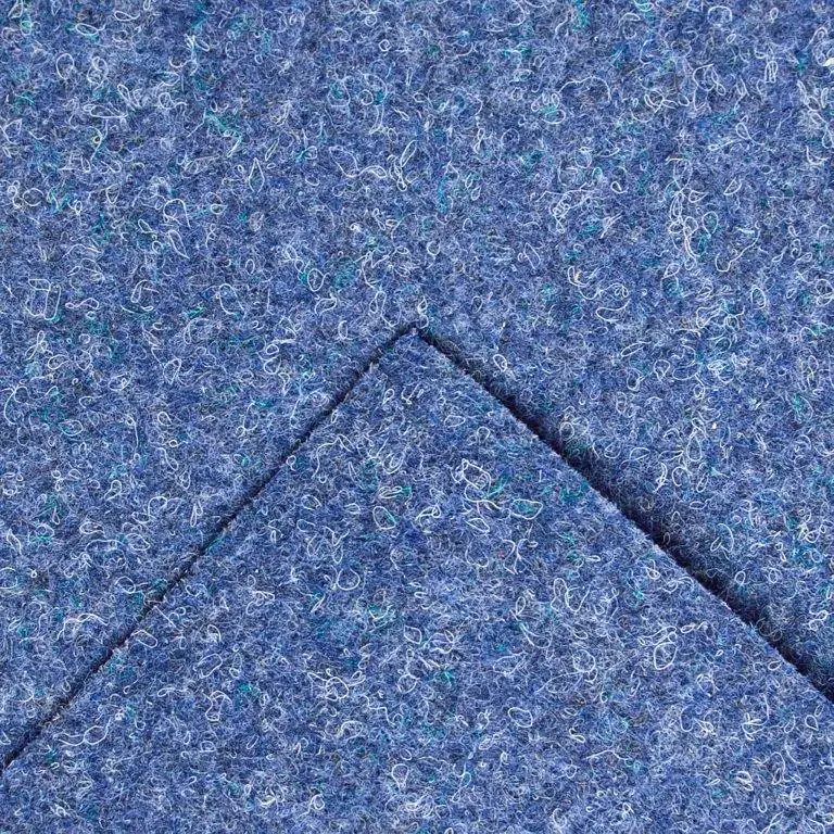 Andiamo Teppichboden Meterware Tarragona jeansblau 4 m breit