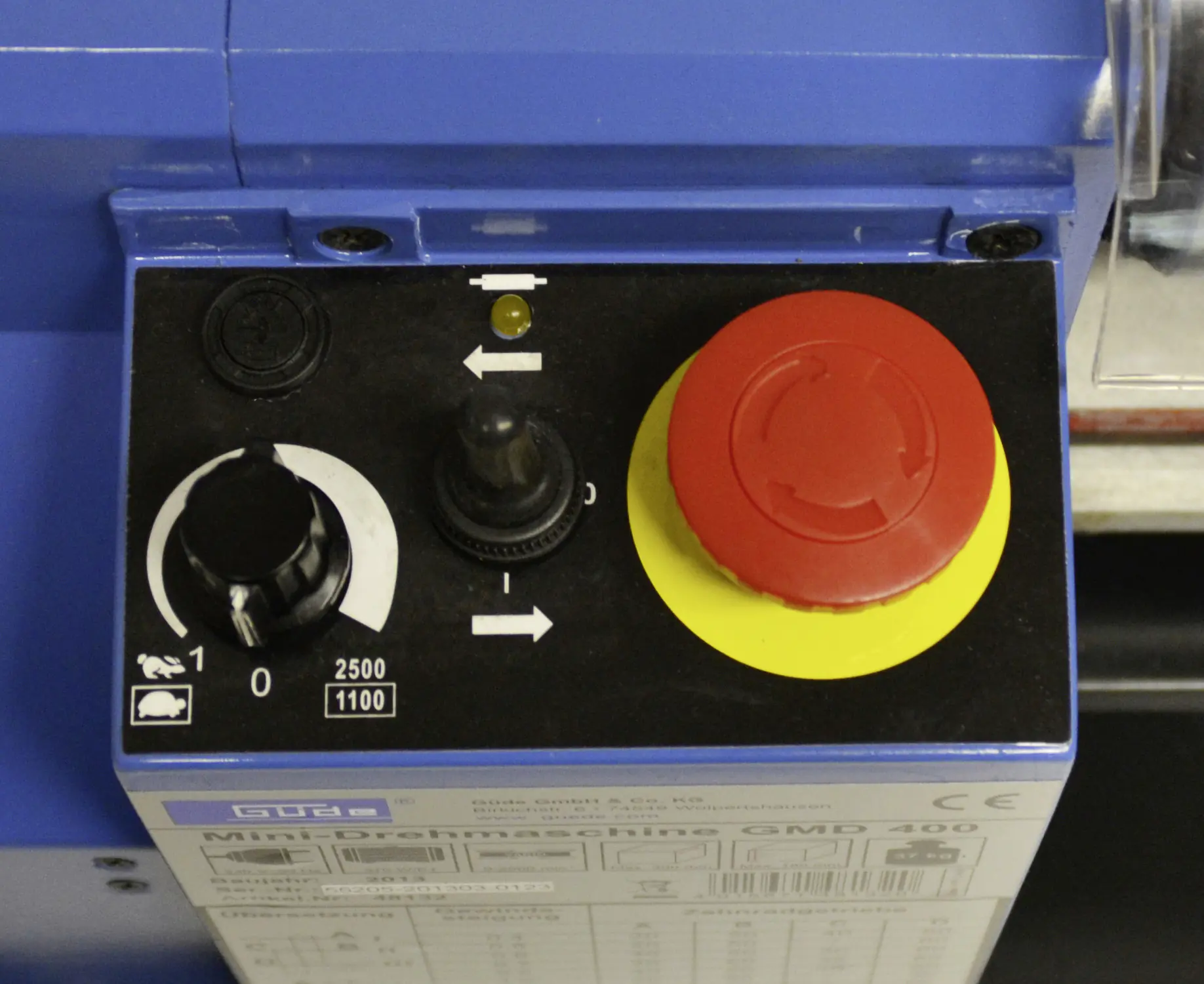 Güde Drehmaschine Mini GMD 400 230 V 370 W