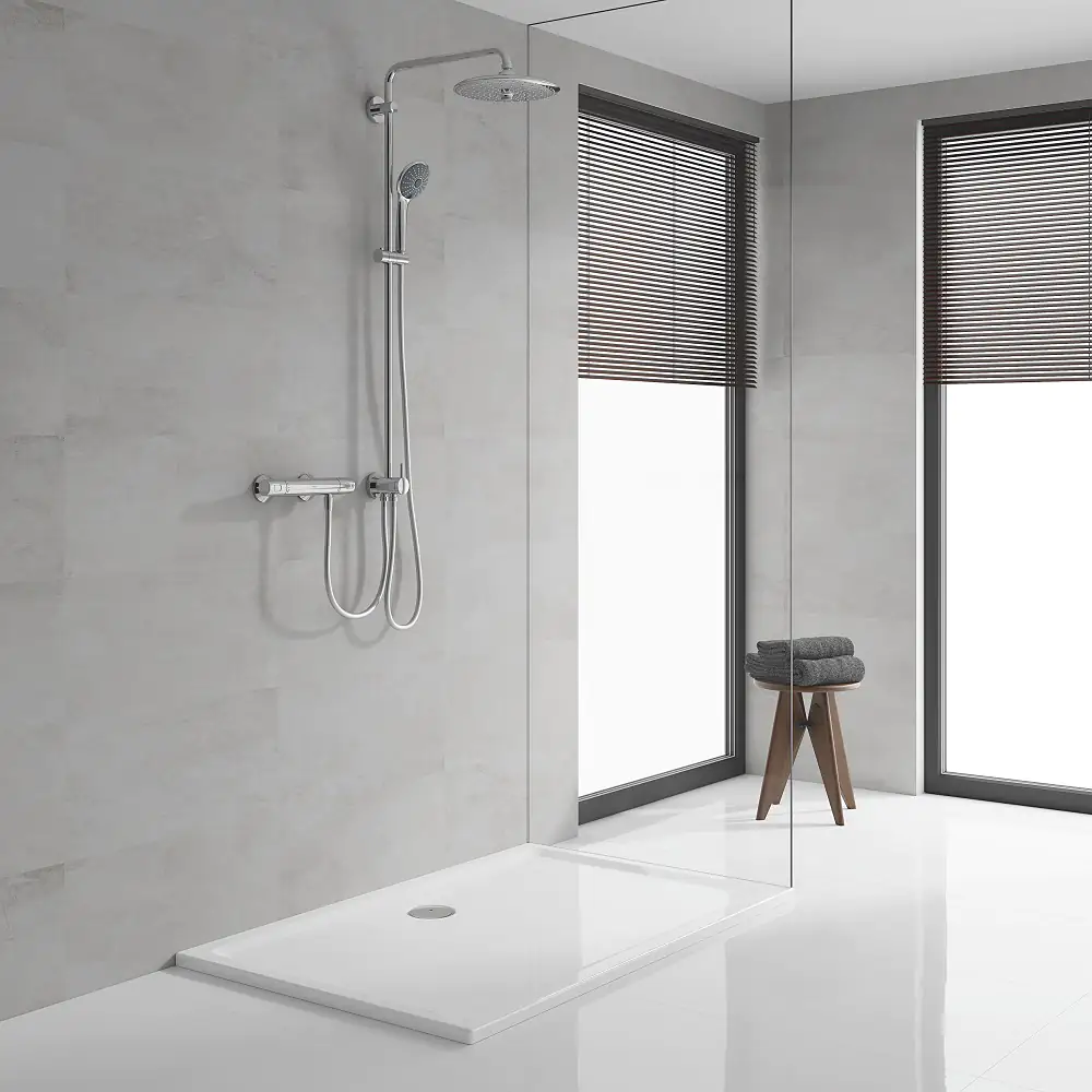 Grohe Kopfbrausesystem Vitalio Joy 260 verchromt, mit Umstellung