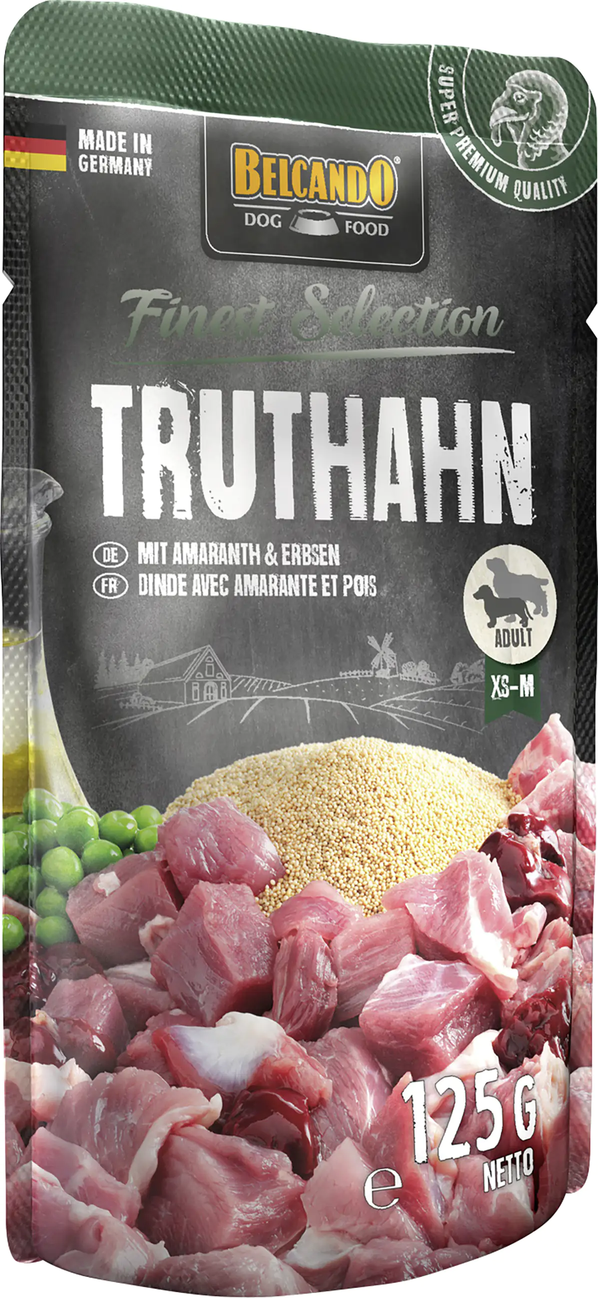 Belcando Hundenassfutter Finest Selection Adult getreidefrei 125 g Truthahn