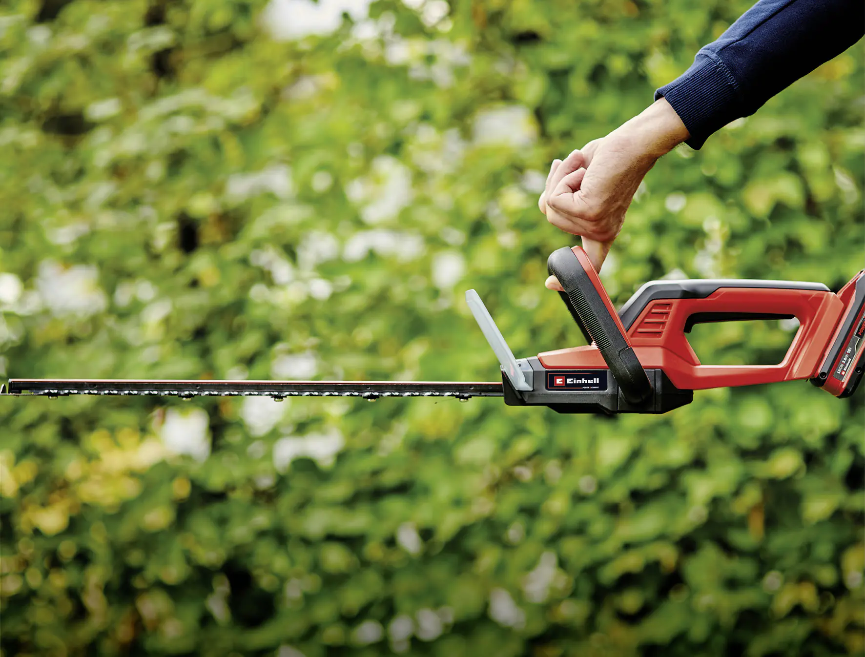 Einhell Akku Heckenschere GC-CH 18/50 Li Kit 51 cm Schnittlänge