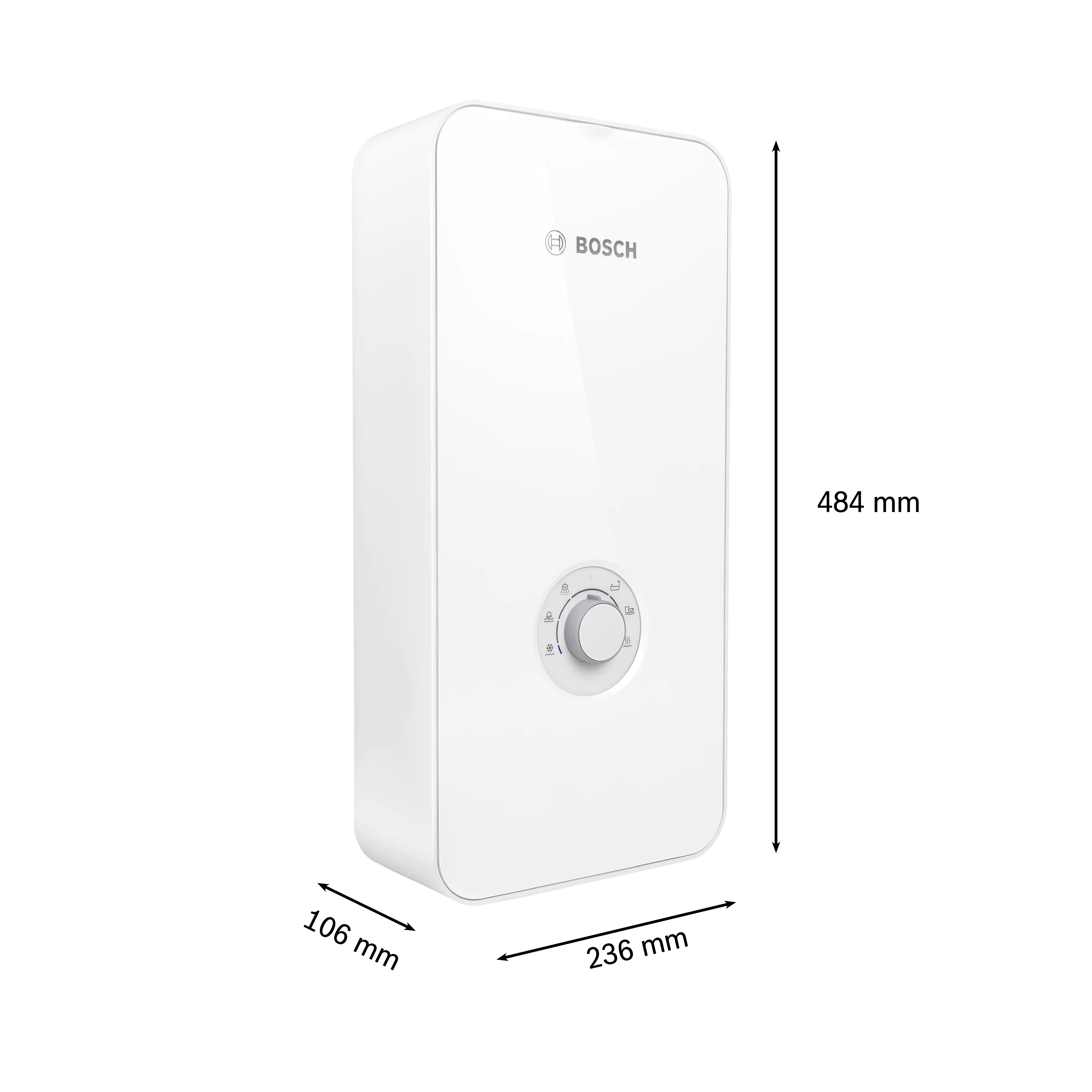 Bosch Durchlauferhitzer Tronic Comfort AquaStop 15/18/21 kW elektronisch