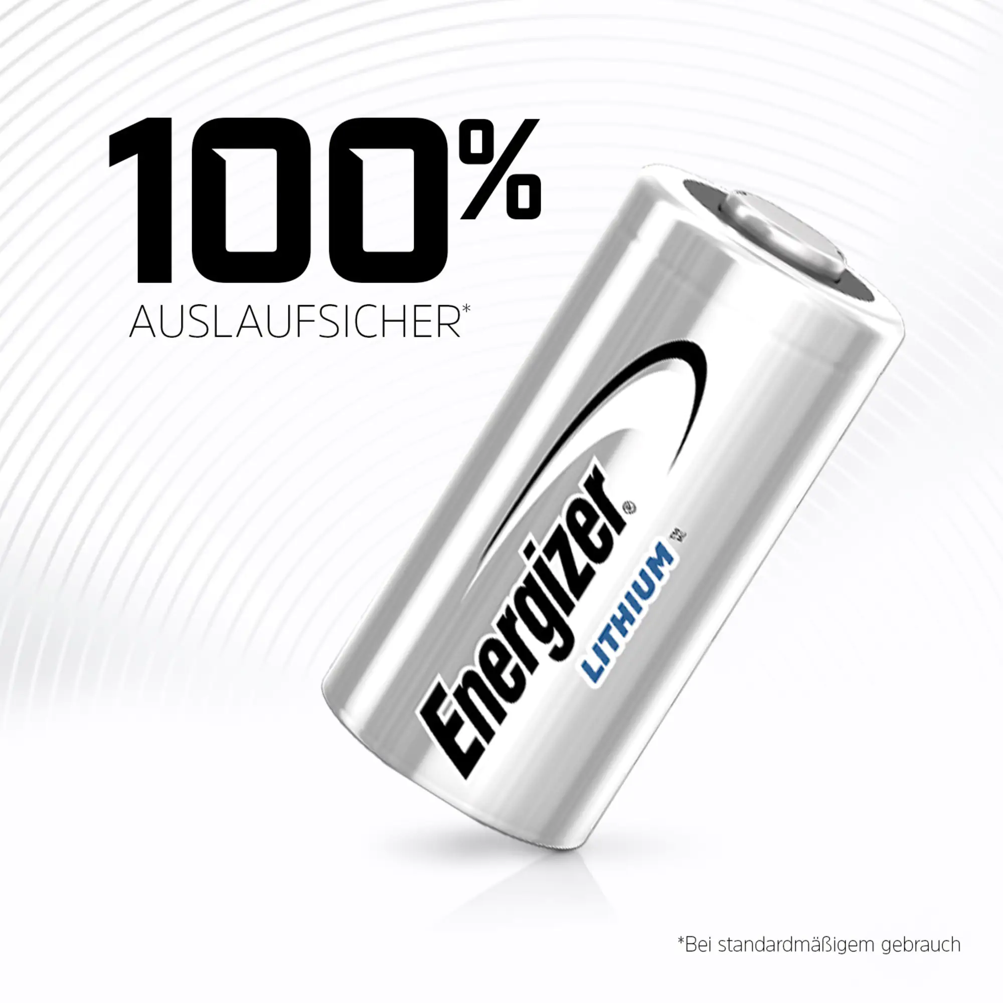 Energizer Lithium Fotobatterie CR123 3 V, 2er Pack