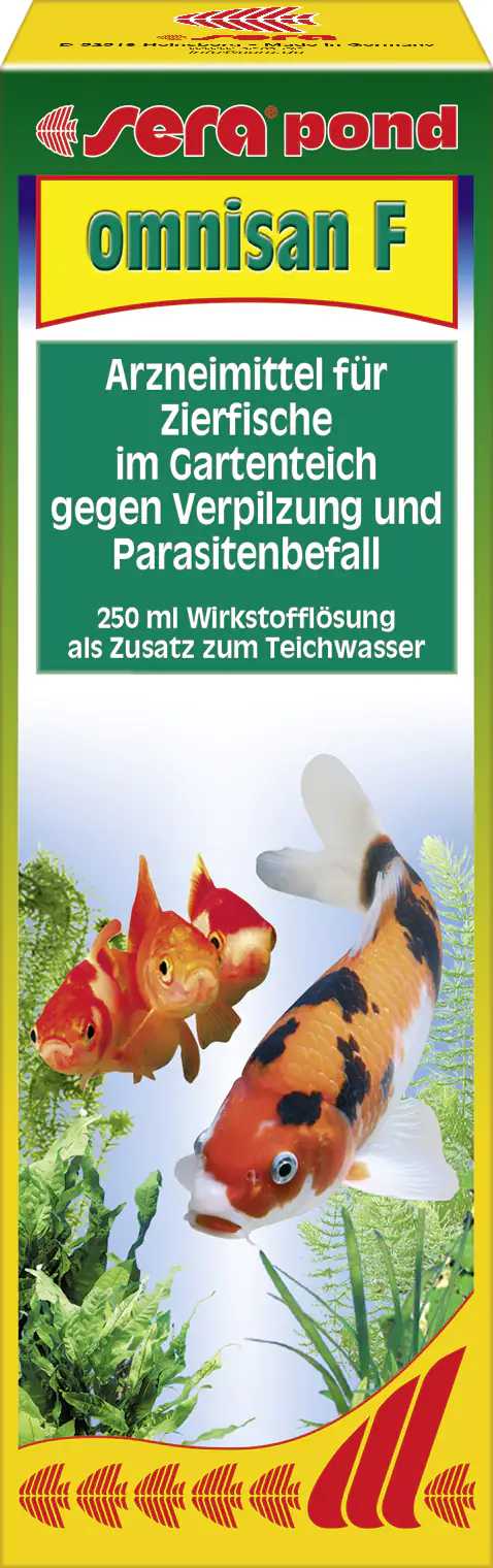 Sera Pond Arzneimittel für Teichfische Omnisan F 250 ml