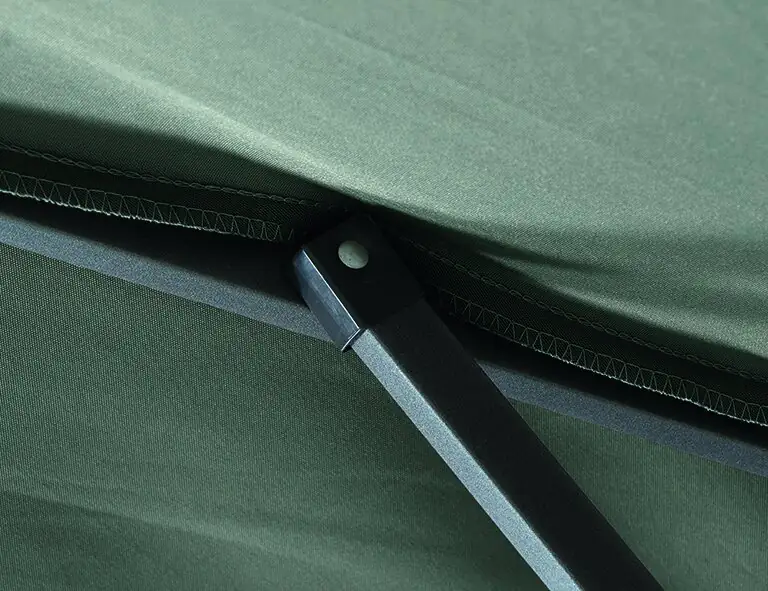 Siena Garden Mittelstockschirm Avio olive 300 x 200 cm