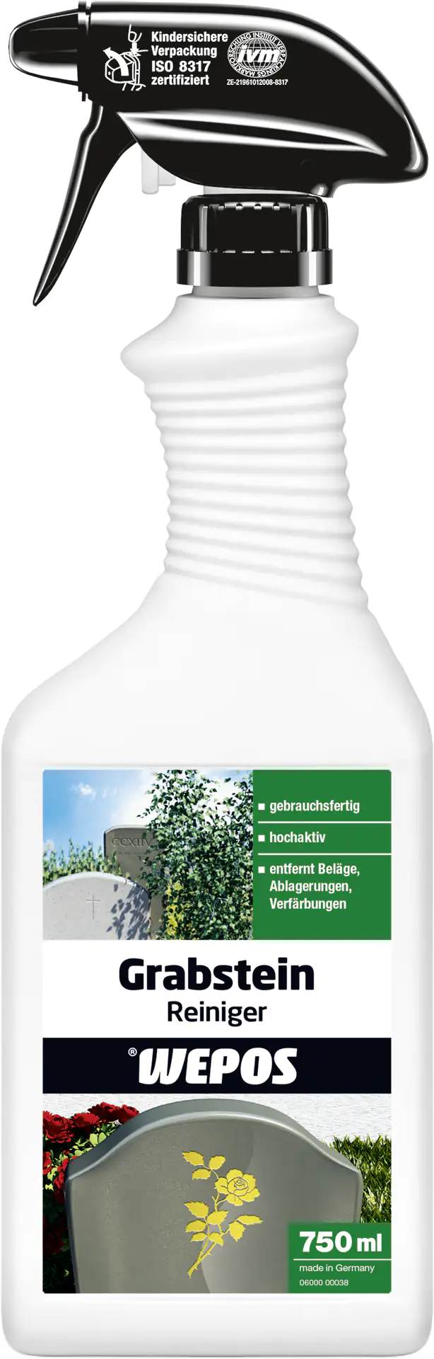 Wepos Grabsteinreiniger 750 ml