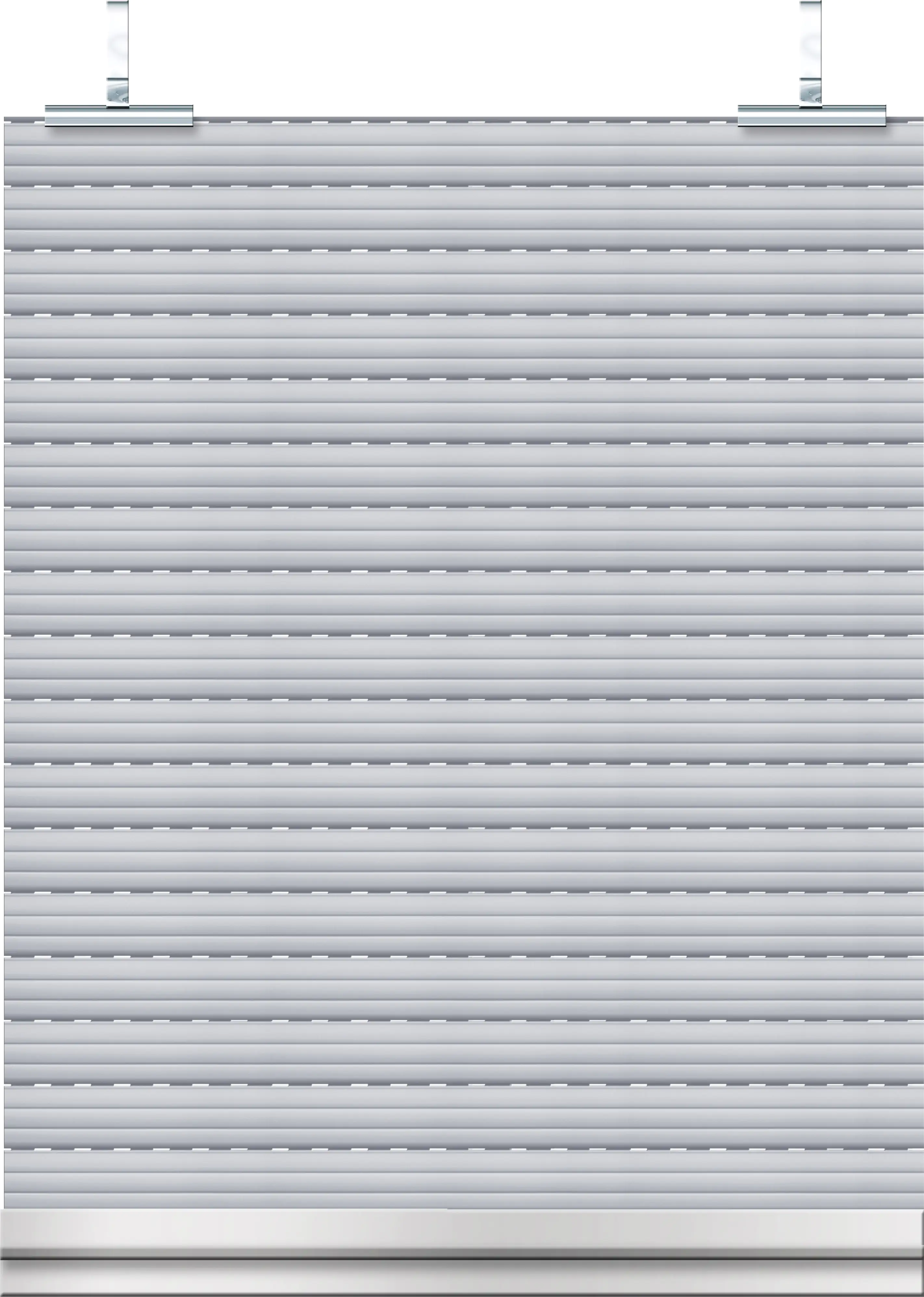 Schellenberg Rollladenpanzer komplett für System Maxi 100 x 120 cm grau