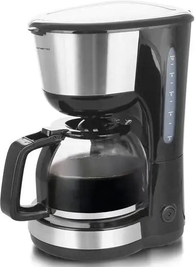 Emerio Kaffeemaschine CME-122933, 1,25 Fassungsvermögen, Edelstahl