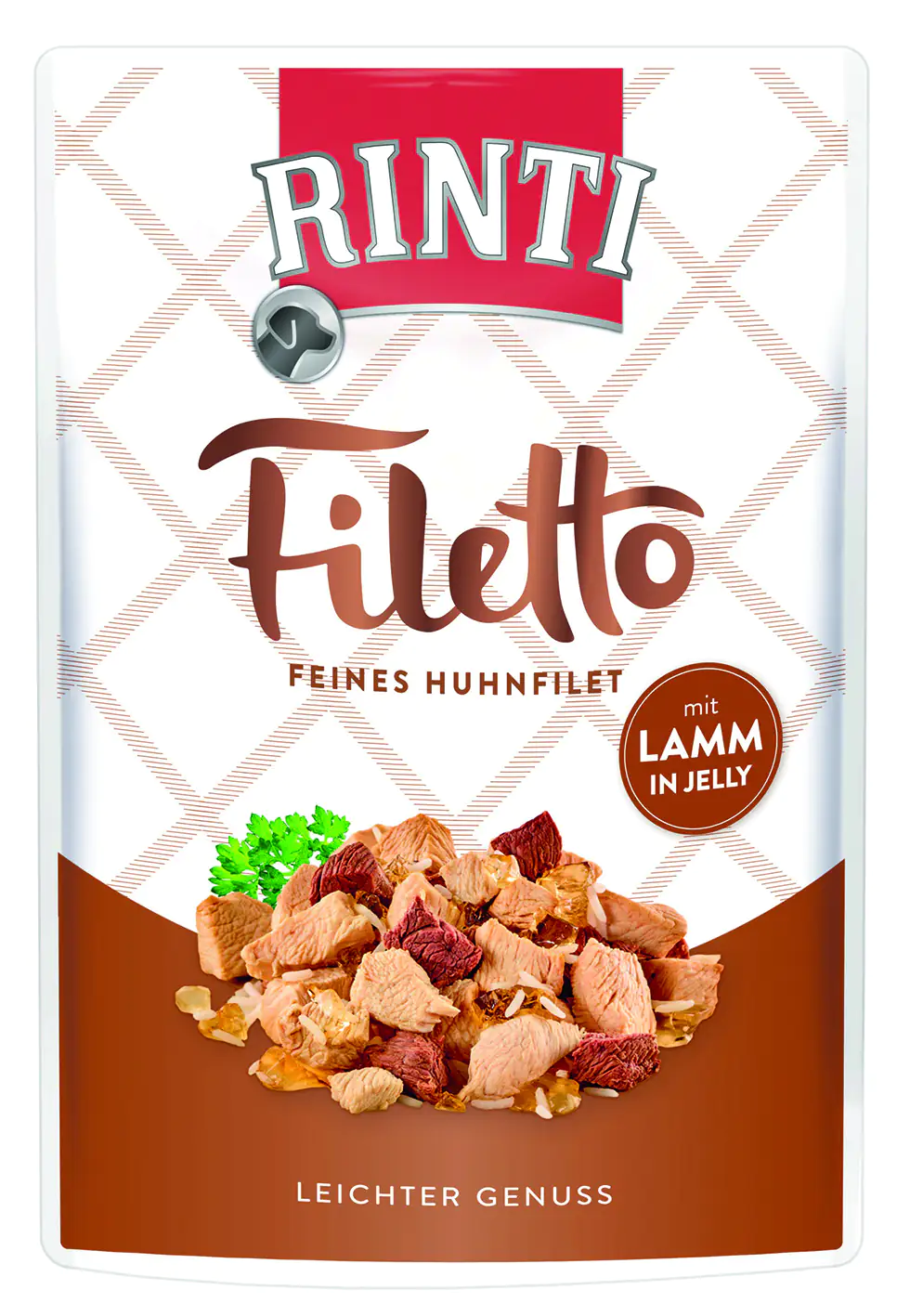 Rinti Filetto Hundenassfutter Adult 100 g Huhnfilet & Lamm