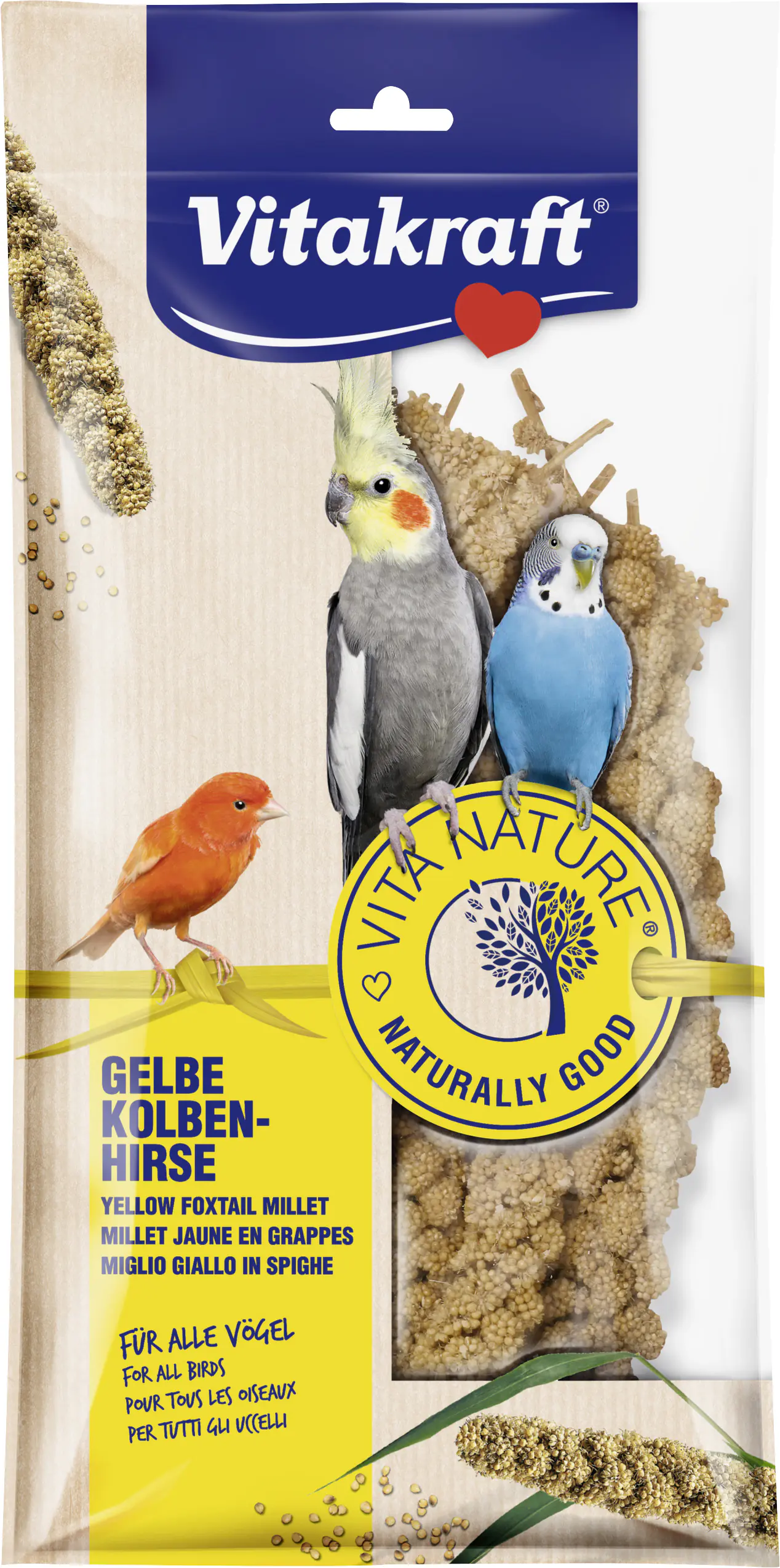 Vitakraft VITA NATURE® Gelbe Kolbenhirse 100 g