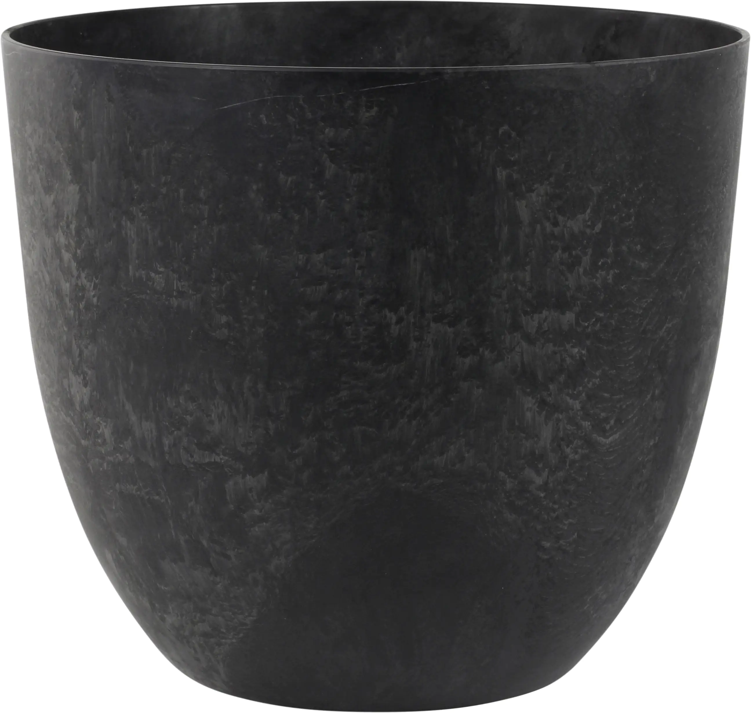 Artstone Pflanztopf Bola Ø38cm schwarz Ø 38 cm
